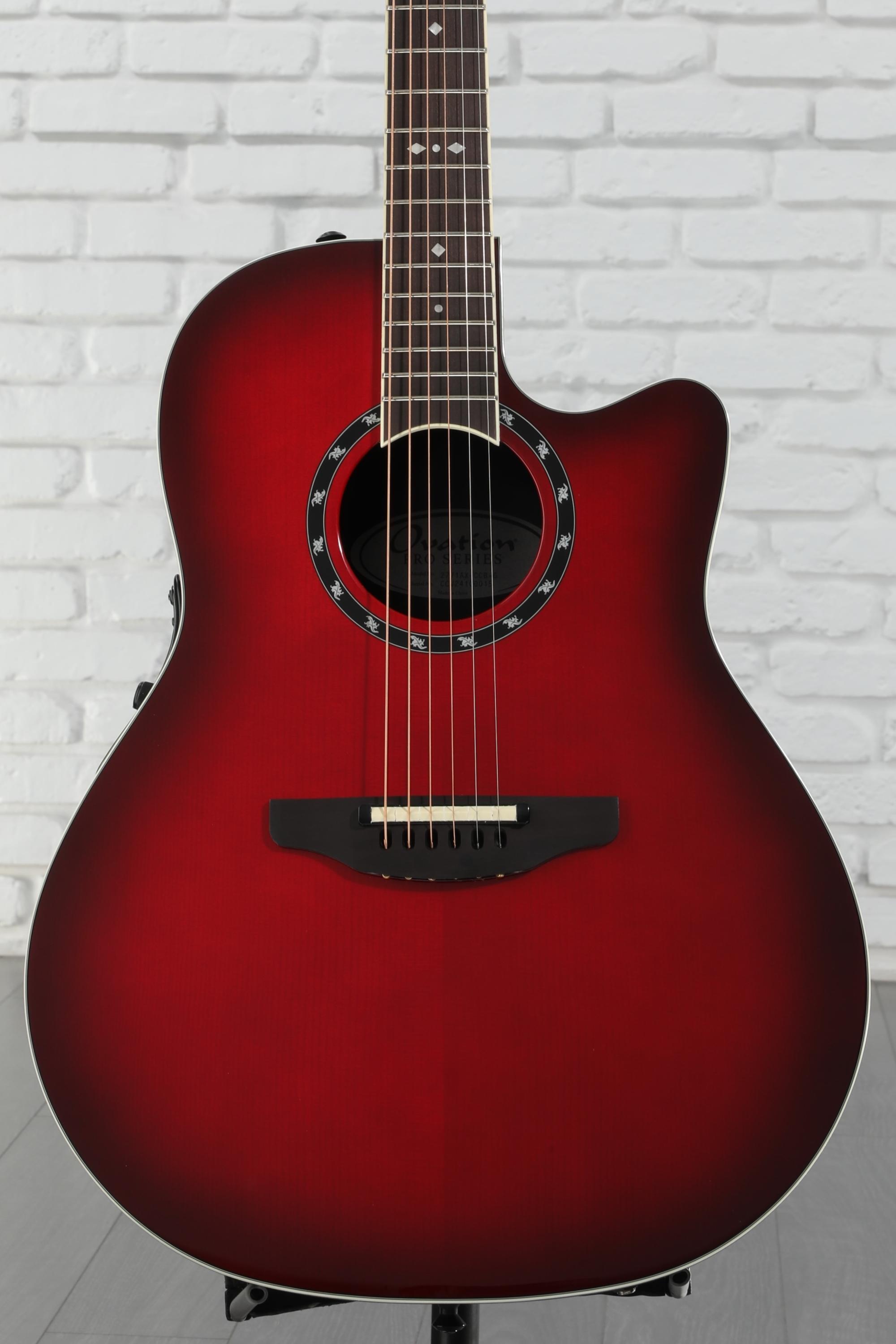 Ovation Timeless Balladeer Deep Contour Acoustic-electric