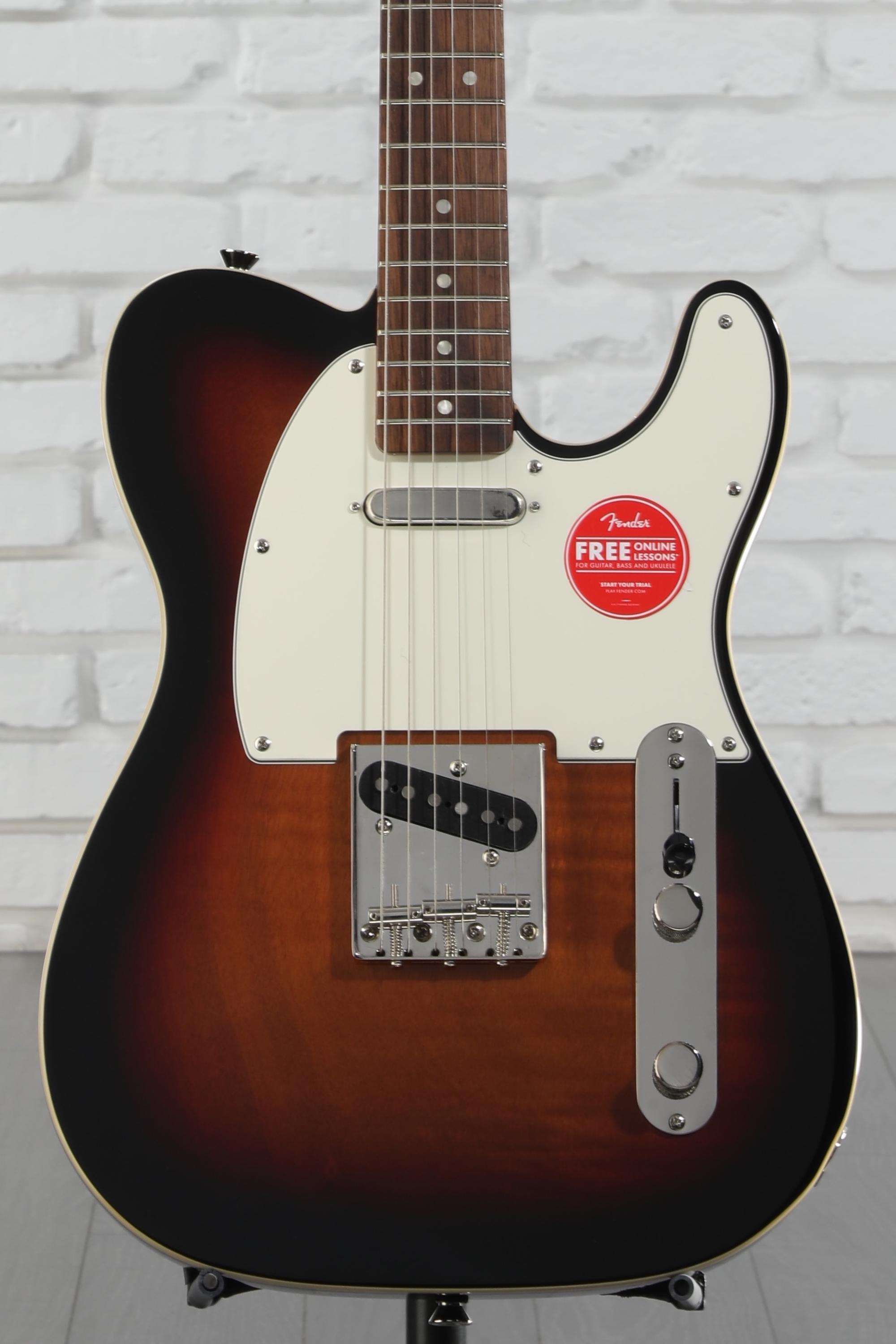 ギター FSR Classic Vibe '60s Custom Telecaster Squier Classic Vibe 60's Telecaster Custom - 3-Tone Sunburst