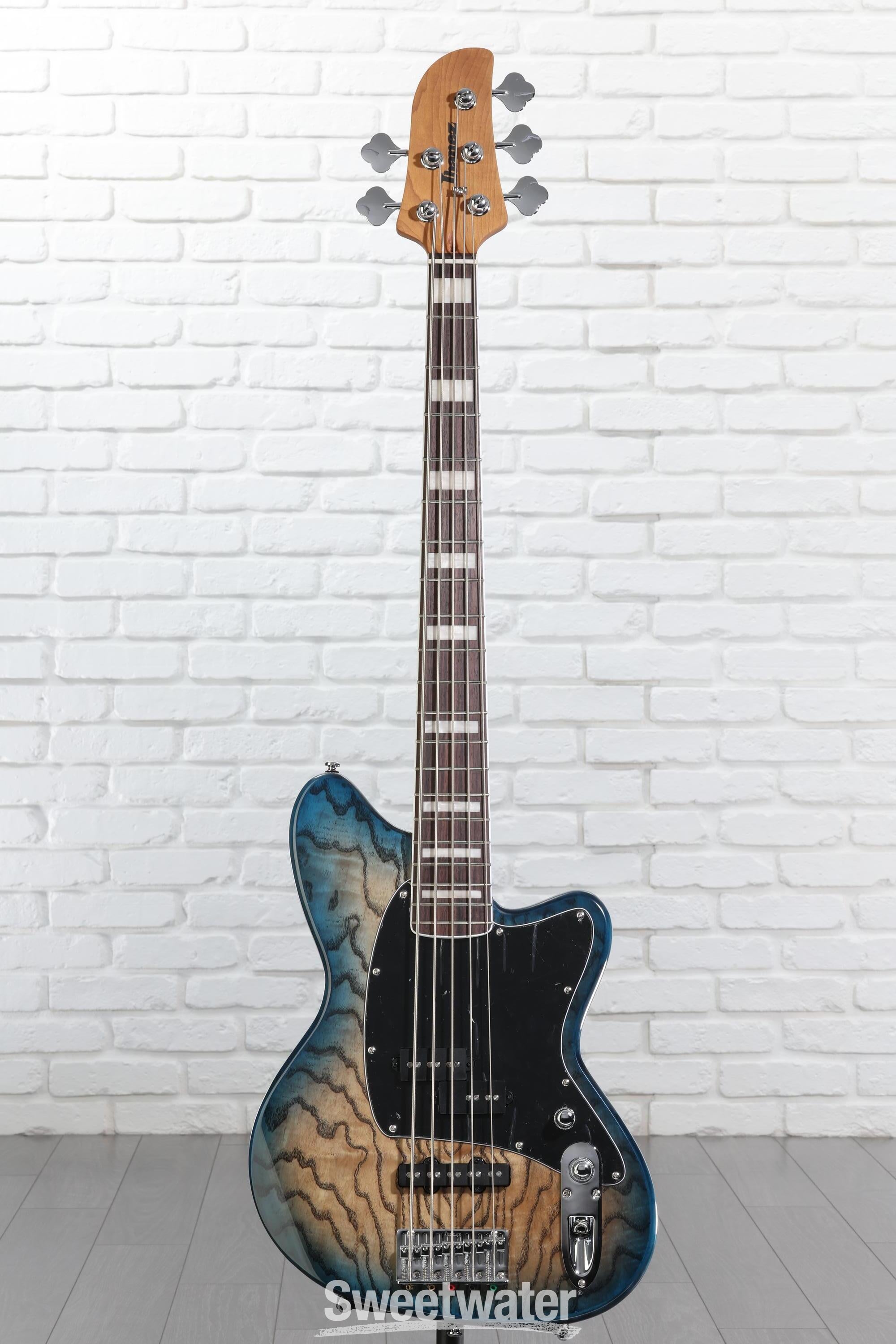 Ibanez Talman Bass Standard 5-string - Cosmic Blue Starburst