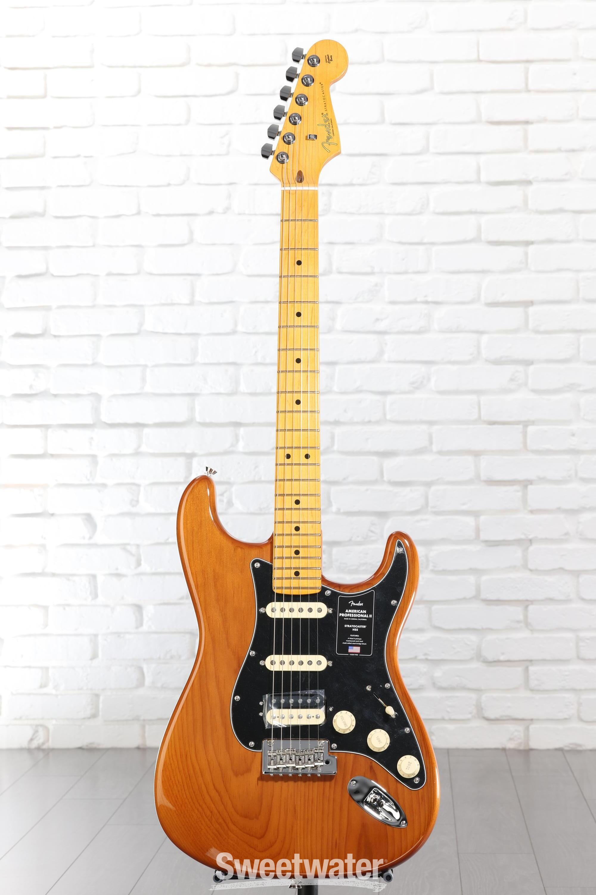 Fender American Professional II Stratocaster HSS - Roasted Pine