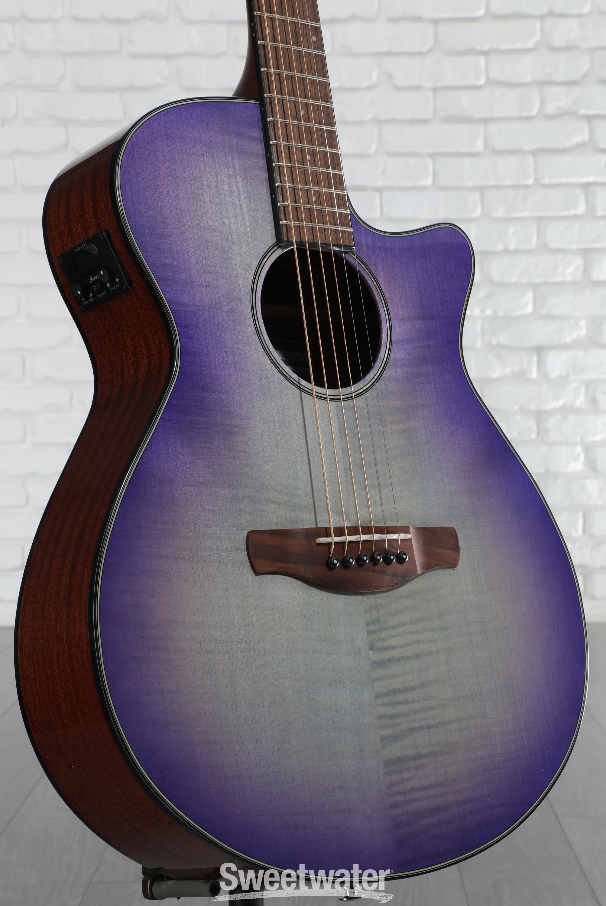 Ibanez AEG70PIH Acoustic-electric Guitar - Purple Iris