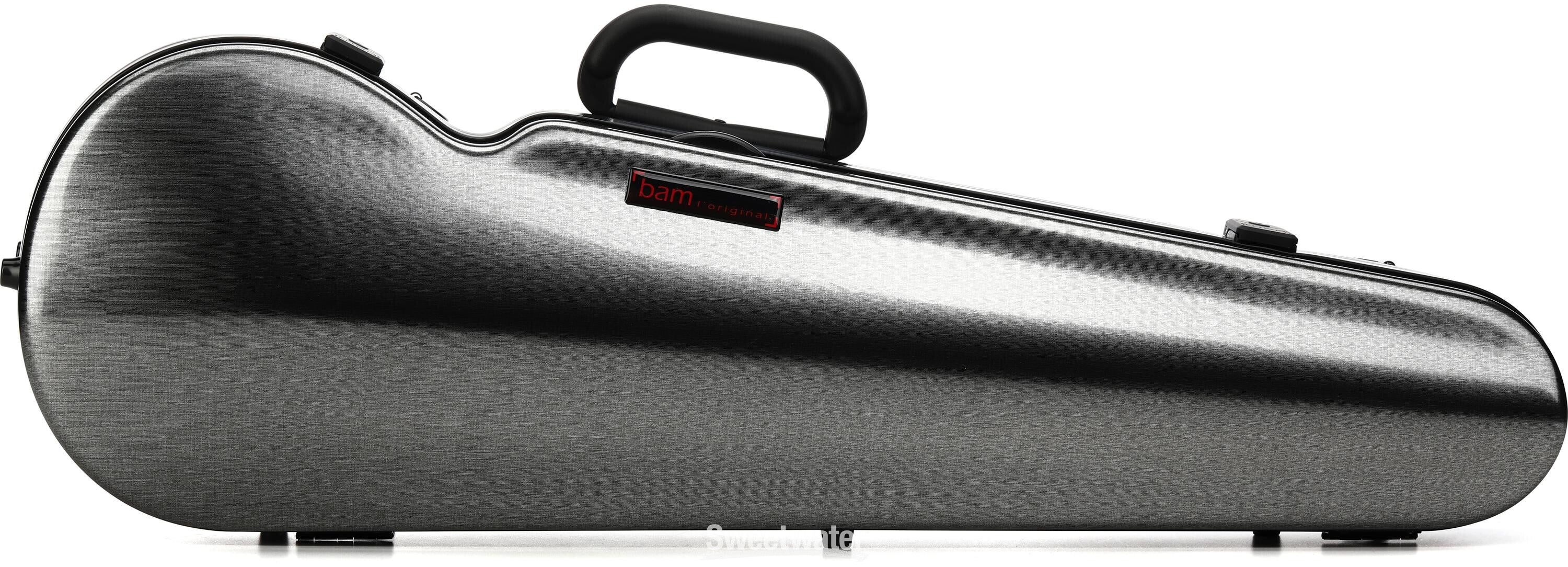 BAM 2002XLT Hightech Contoured Violin Case - Tweed Look | Sweetwater