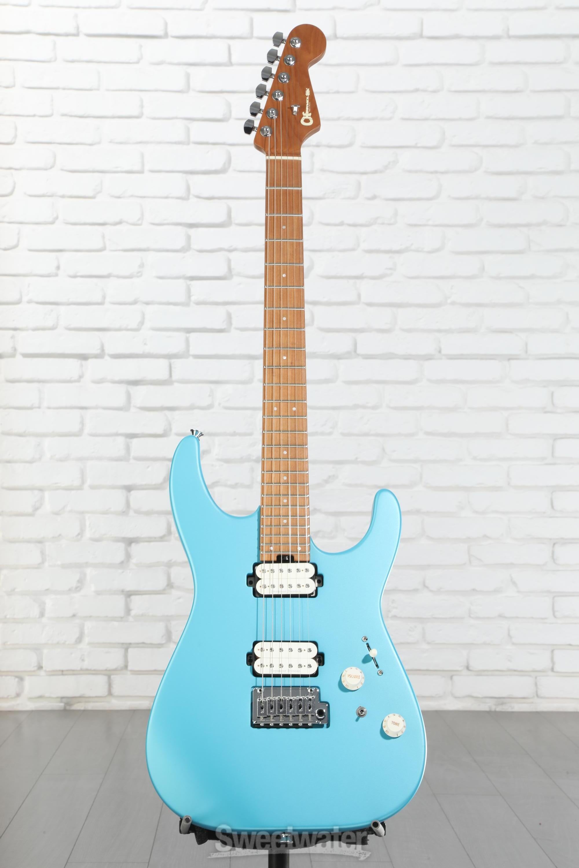 Charvel Pro-Mod DK24 HH 2PT Electric Guitar - Matte Blue Frost