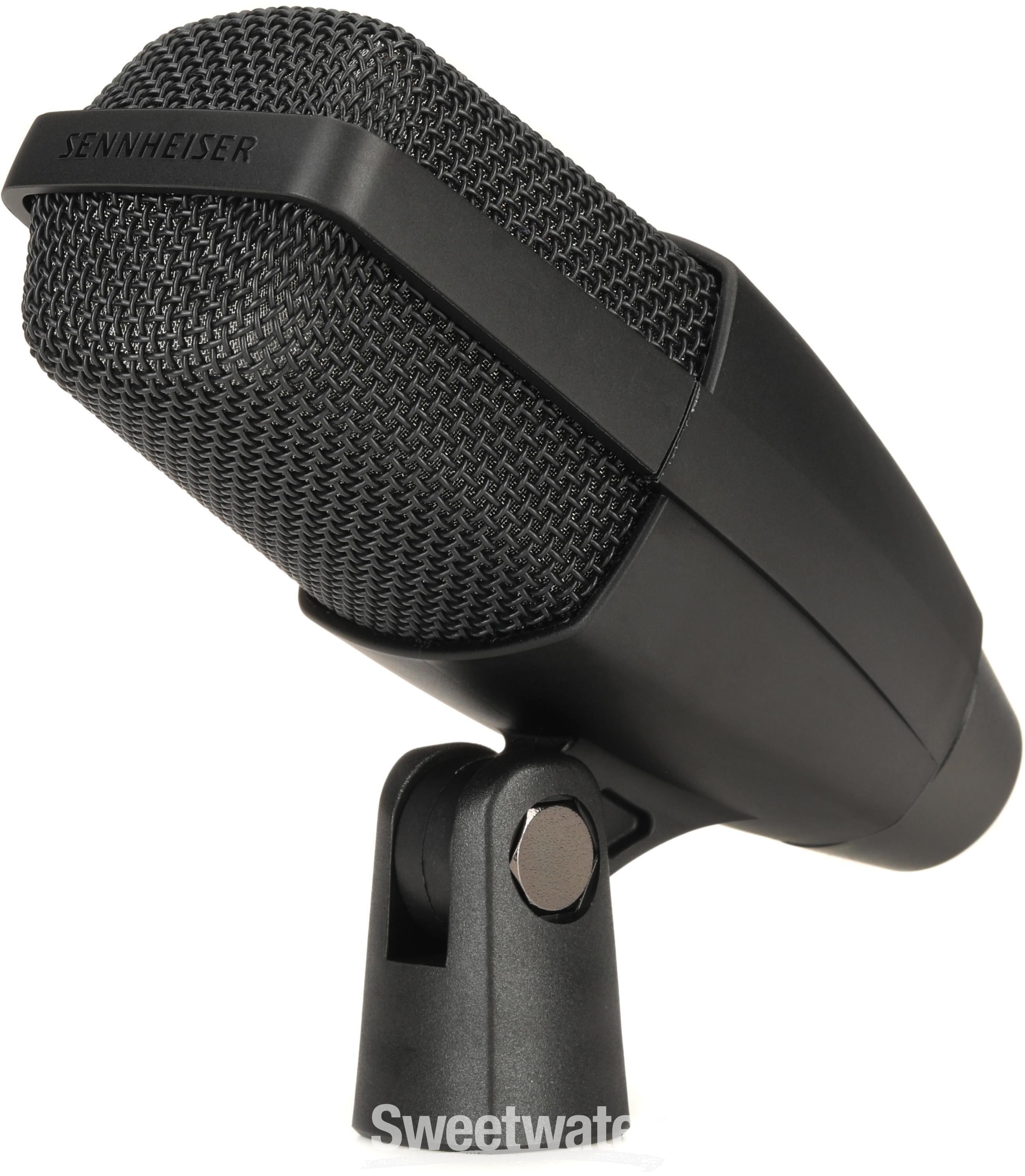 Sennheiser MD 421 Kompakt with MZH Drum Microphone Clip