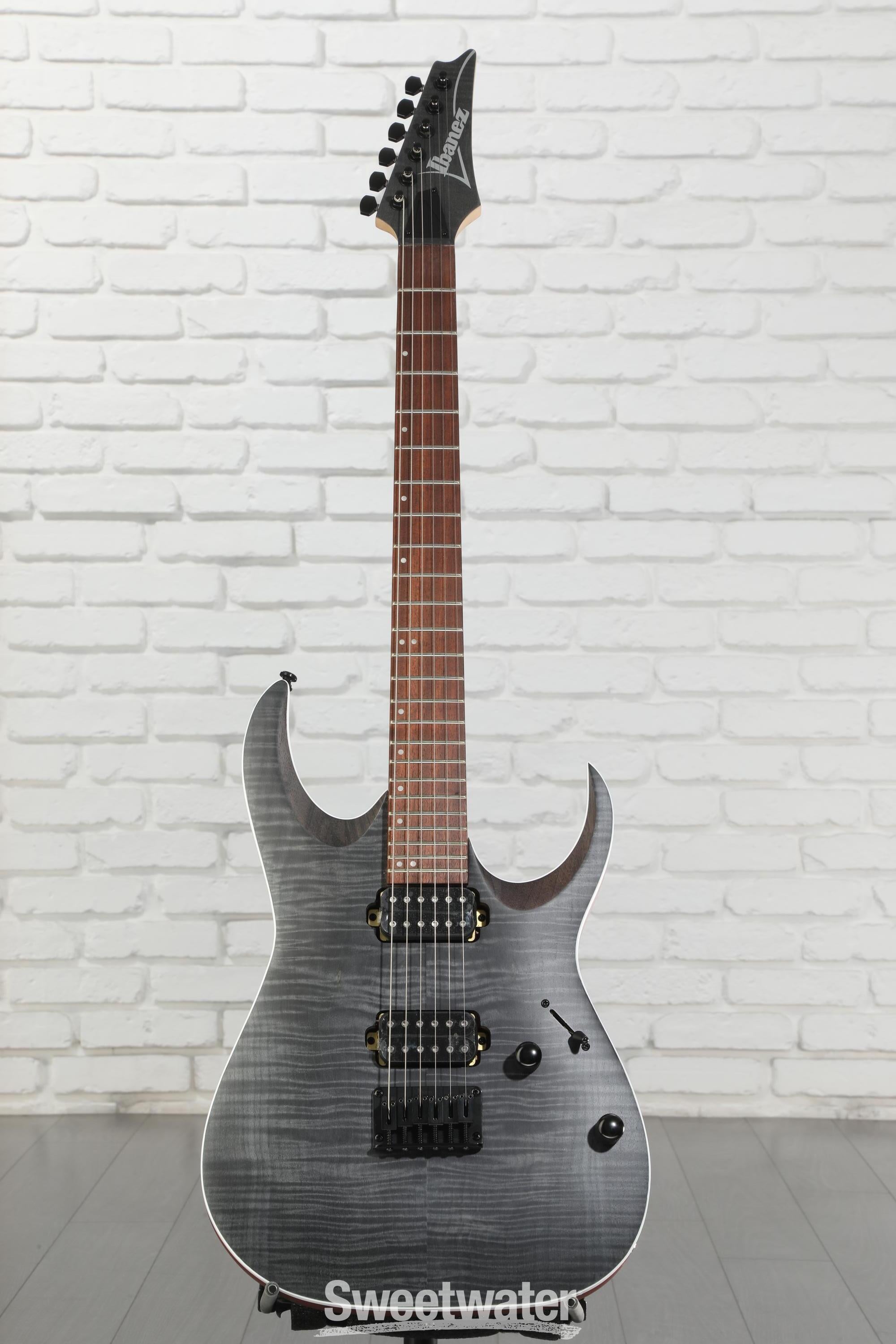 Ibanez Standard RGA42FM - Transparent Gray Flat Reviews | Sweetwater