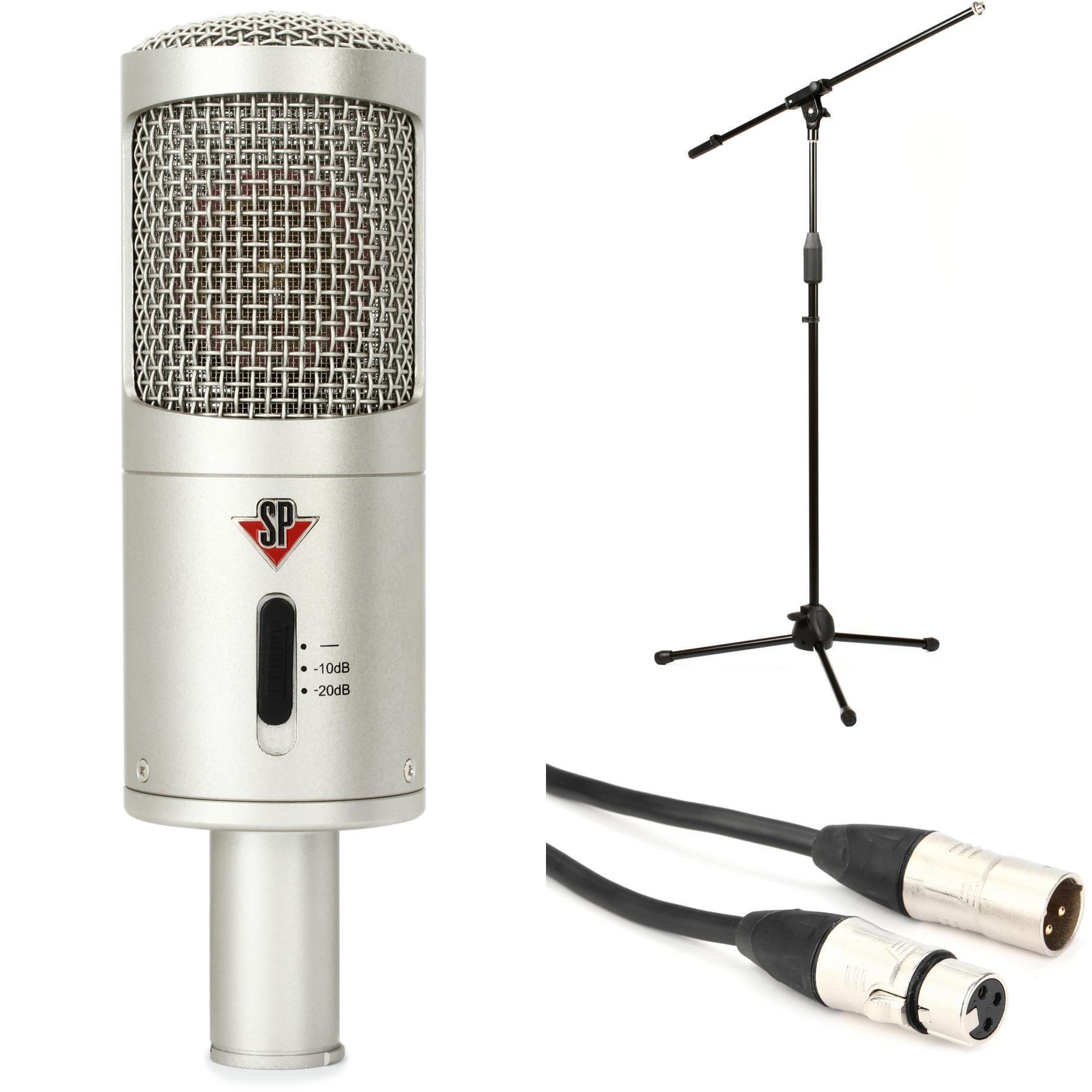 Studio Projects B1 Large-diaphragm Condenser Microphone with Stand and Cable  | Sweetwater, image size:1800x1800