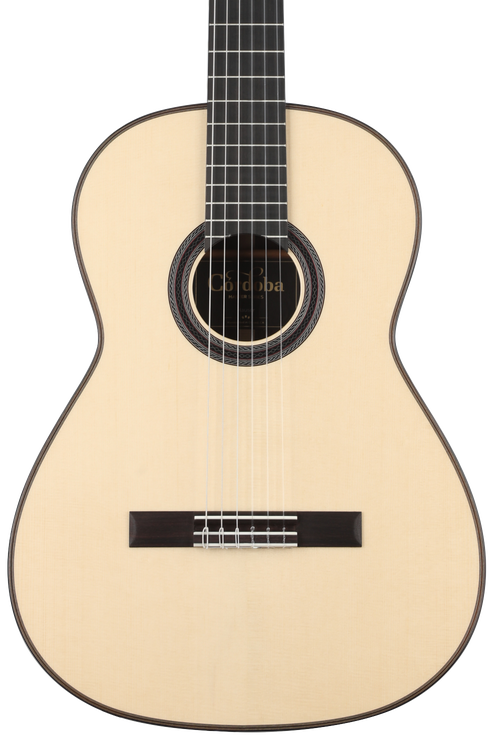 Classical Guitars, Cordoba, Cordoba Fusion 5 Limited Spruce/Bocote Nylon  String Classical Guitar, Natural