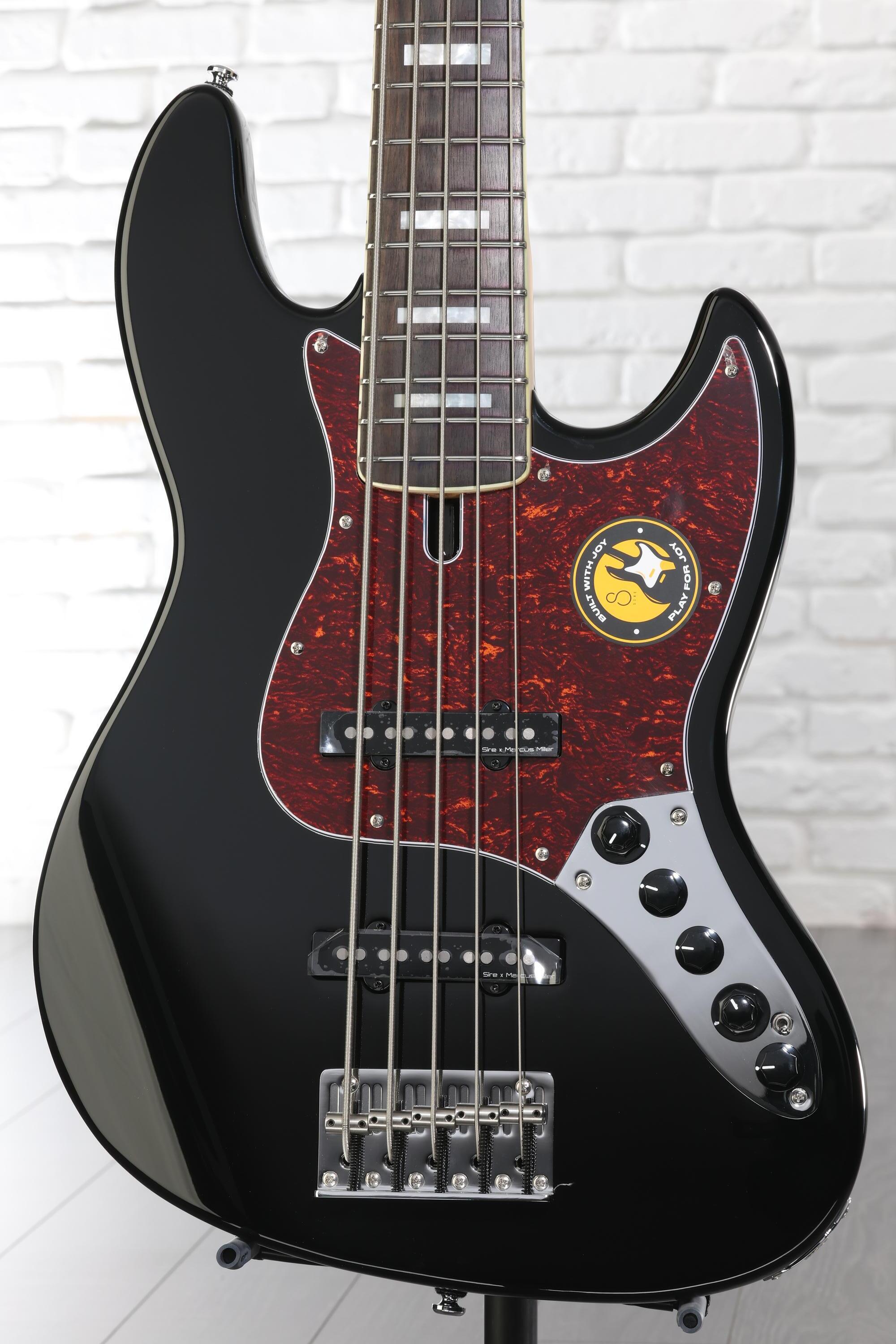Sire Marcus Miller V7 Alder 5-string Bass Guitar - Black | Sweetwater