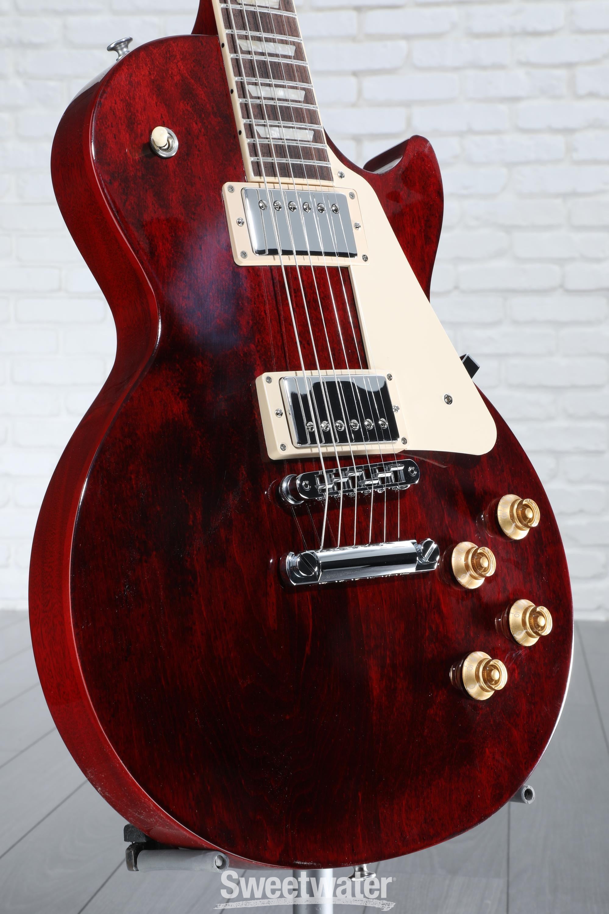 Gibson Les Paul Studio Electric Guitar - Wine Red | Sweetwater