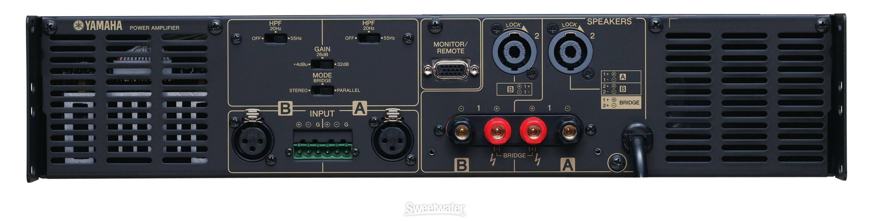 Yamaha XP7000 Power Amplifier | Sweetwater