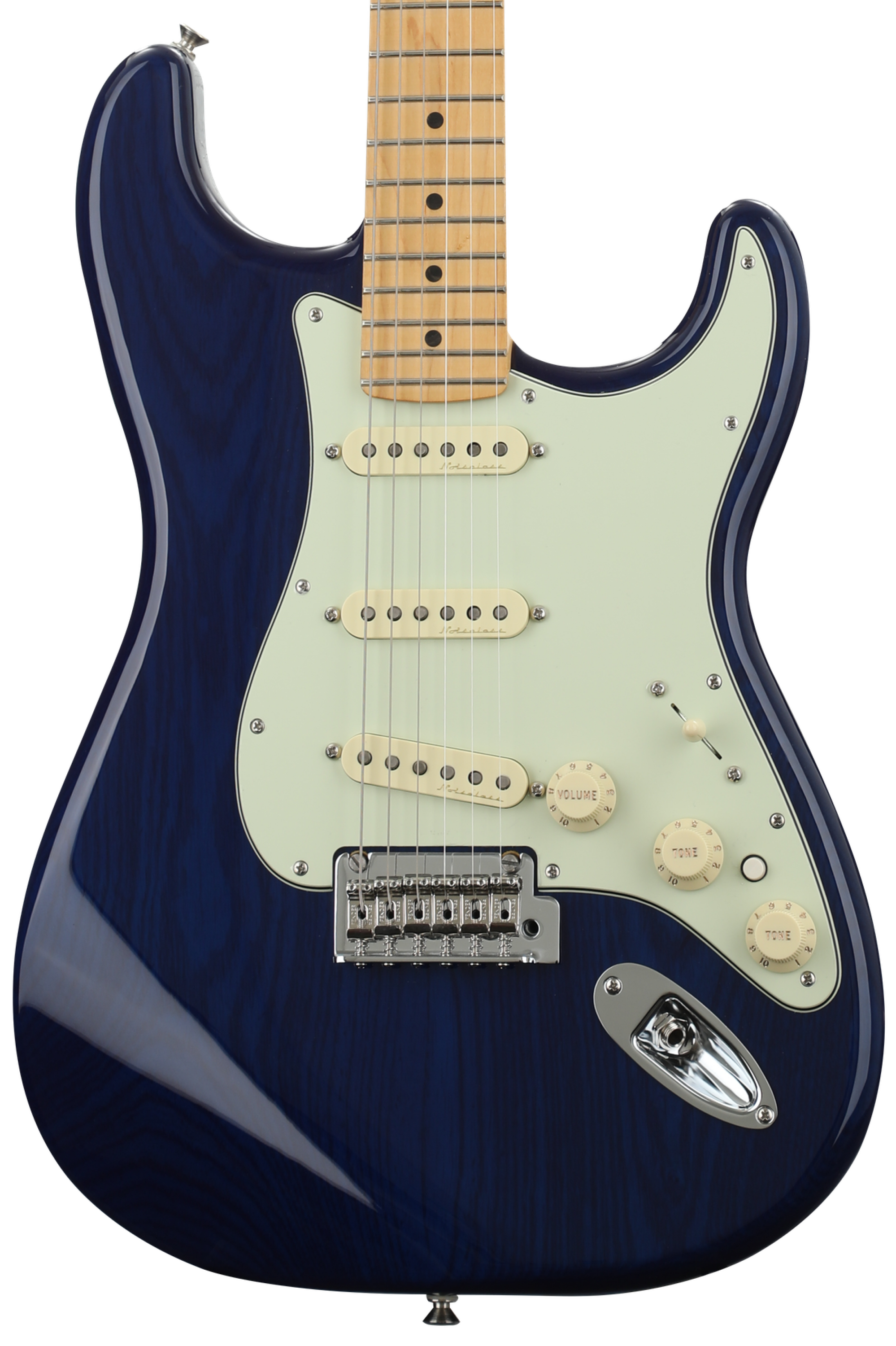 Fender Deluxe Stratocaster - Sapphire Blue Transparent with Maple 