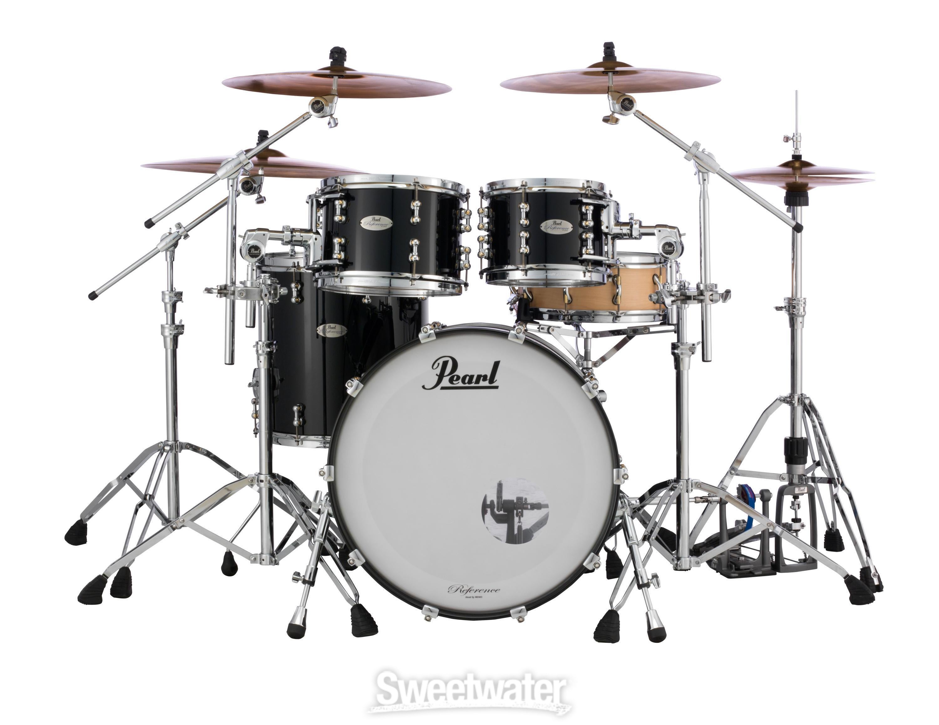 Pearl Reference Pure RFP924XSP/C 4-piece Shell Pack - Piano Black