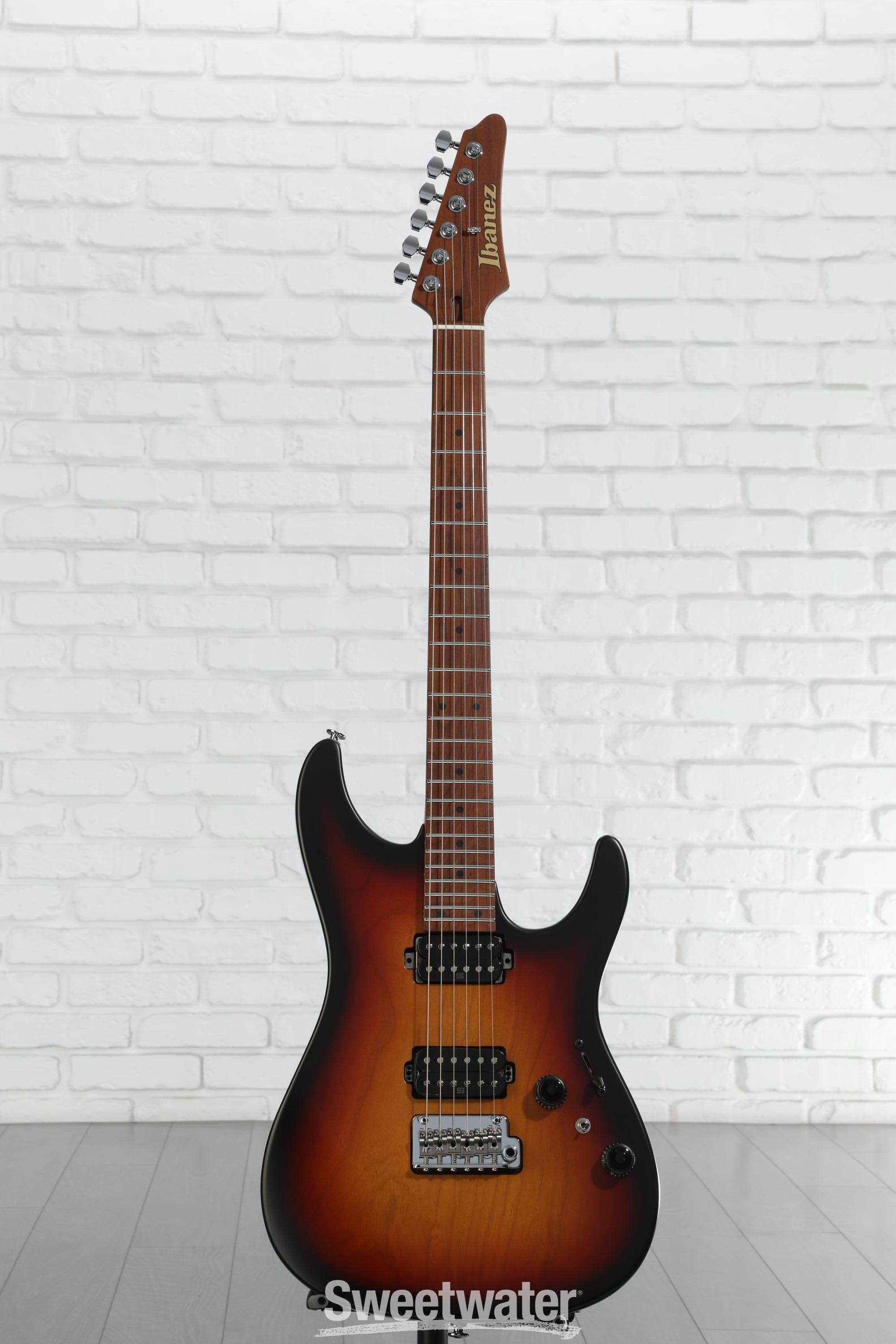 Ibanez Prestige AZ2402 Electric Guitar - Tri Burst Fade Flat