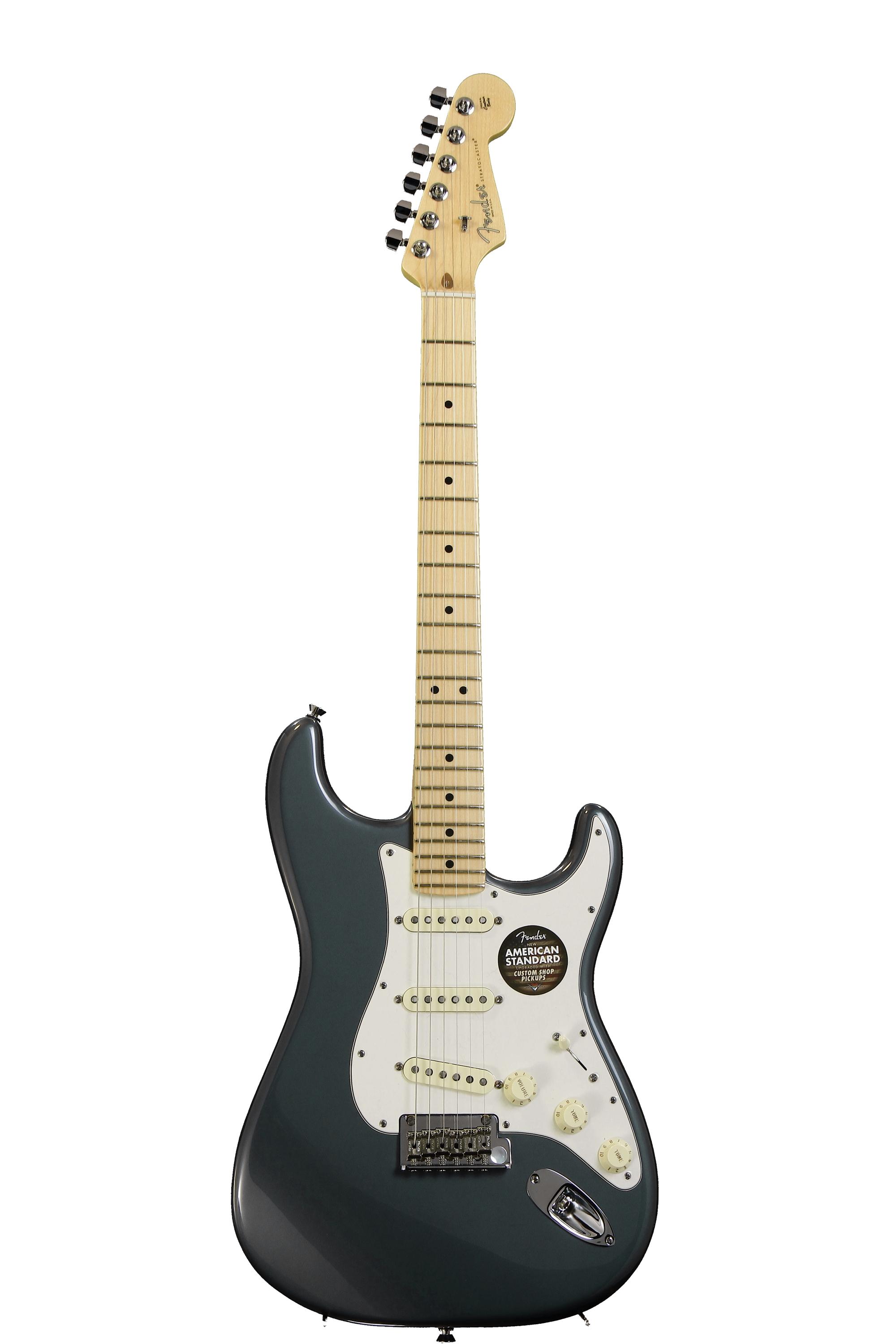 Fender American Standard Stratocaster (2012) - Charcoal Frost Metallic with  Maple Fingerboard