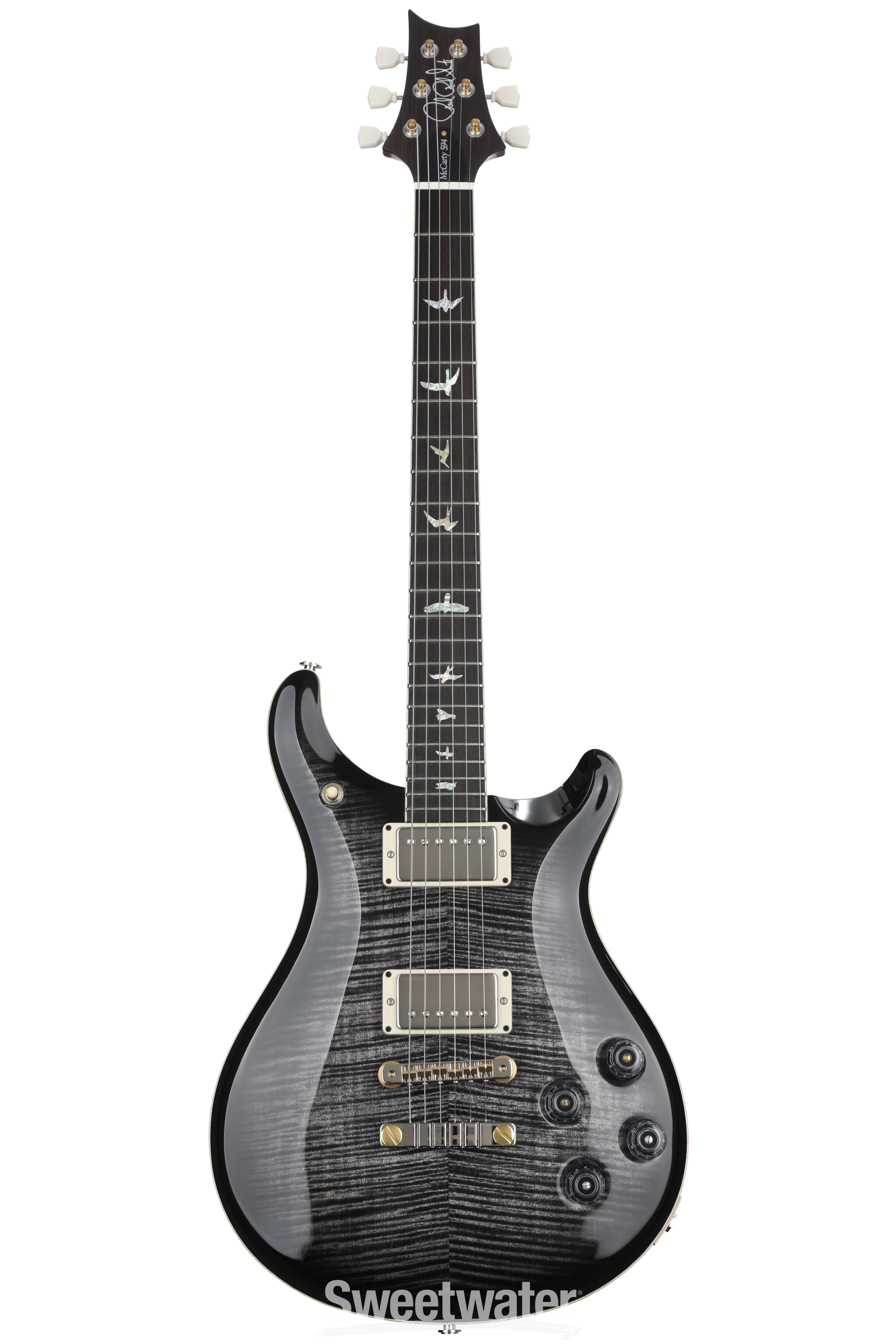 PRS McCarty 594 Electric Guitar - Charcoal Burst | Sweetwater
