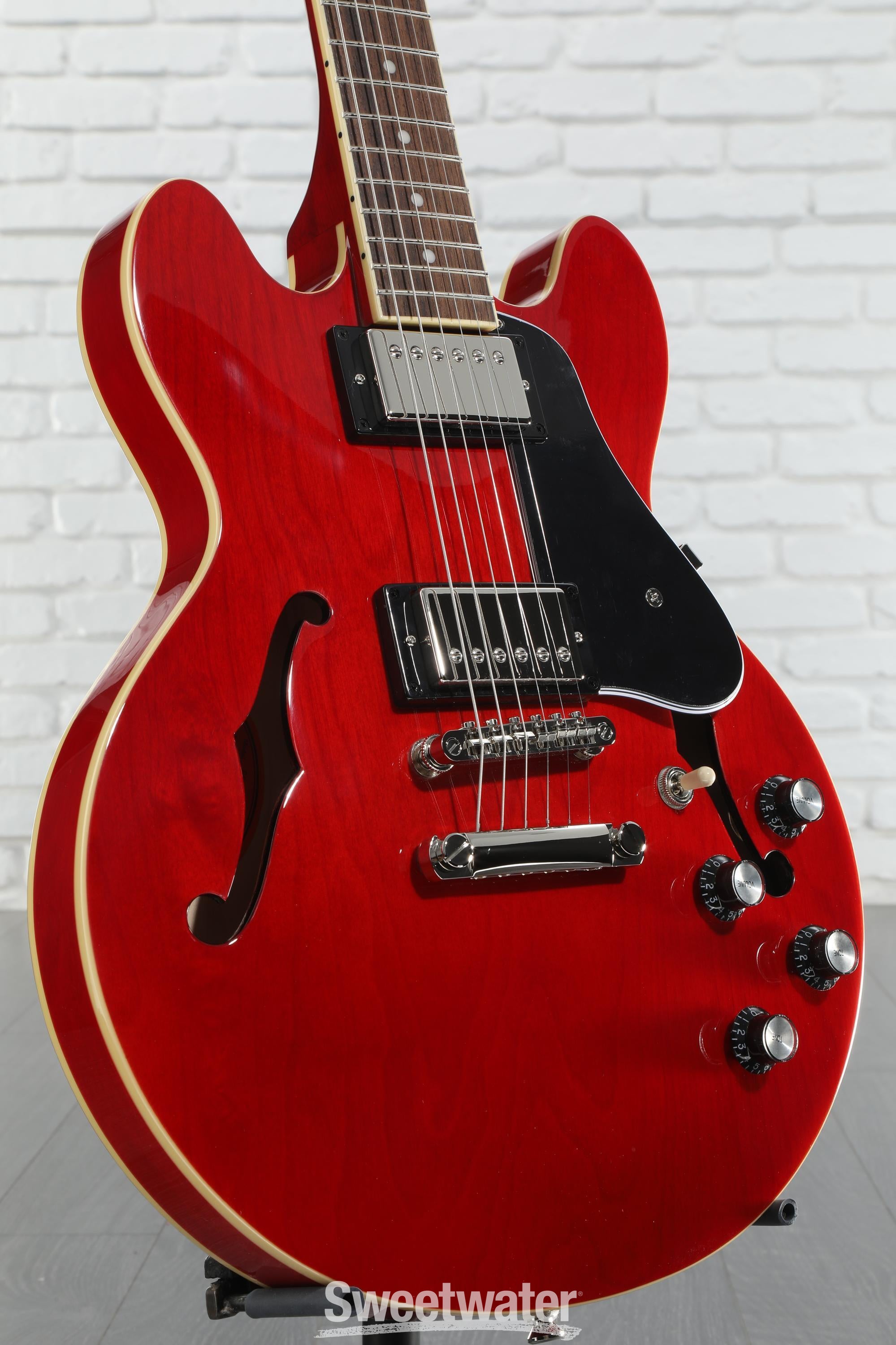 Epiphone ES-339 Pro Cherry NH w/Alnico Classic Pros & Coil