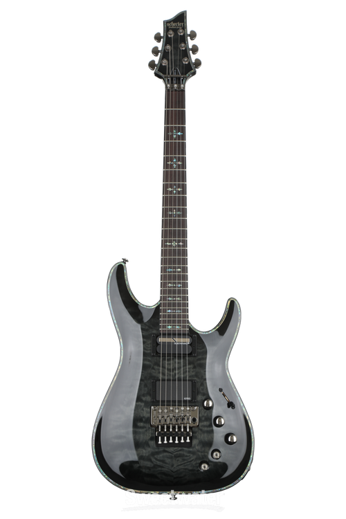 Schecter Hellraiser C-1 FR-S - Trans Black Burst - Sweetwater Exclusive