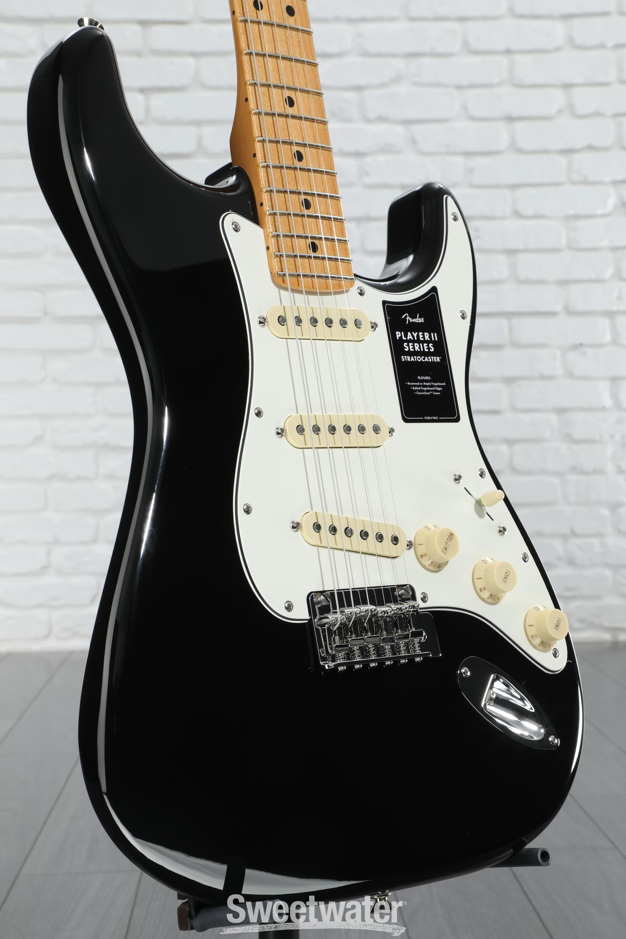 Fender Player II Stratocaster - Black - 885978109296