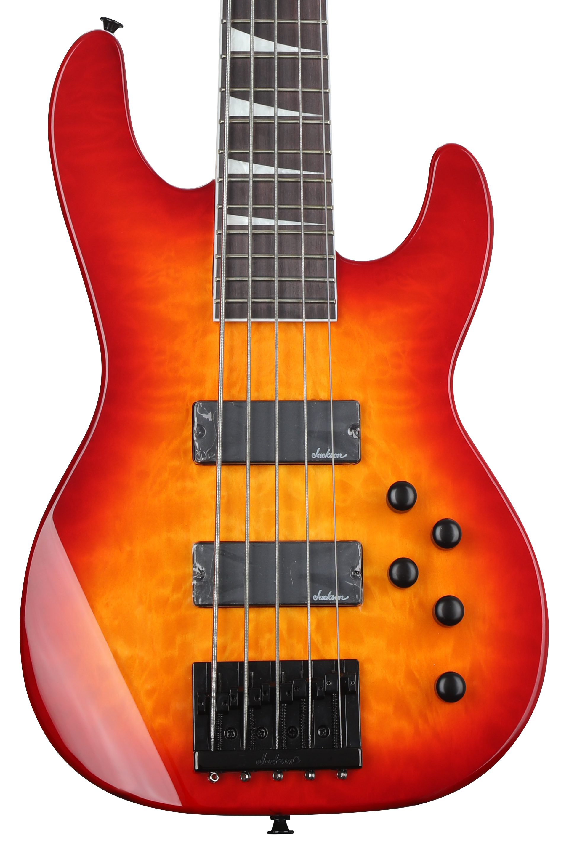 Jackson Concert Bass JS3VQ - Cherry Burst