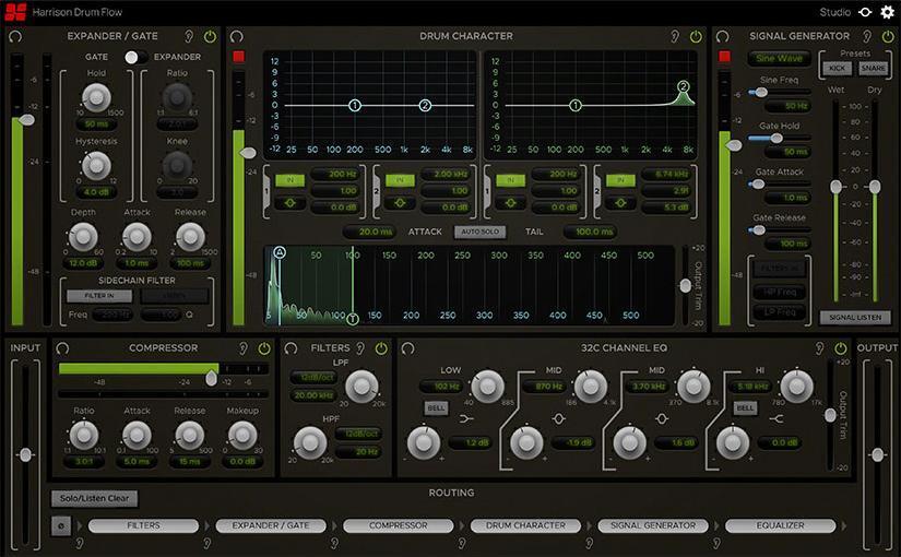 Photo of Harrison Audio Drum Flow Plug-in