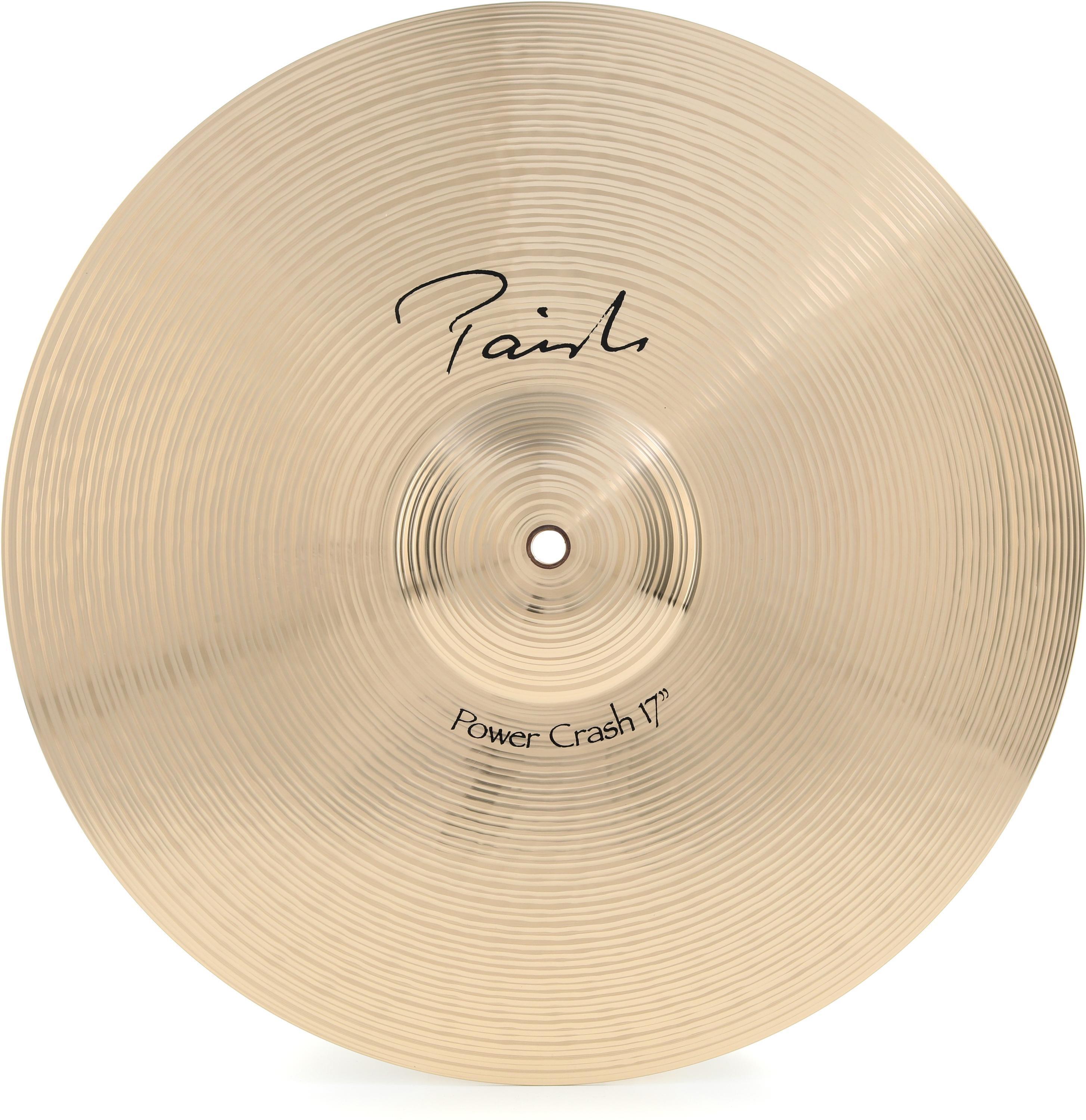 2022春大特価セール！ 【割アリ】クラッシュシンバルPAiSTe 17㌅ crash