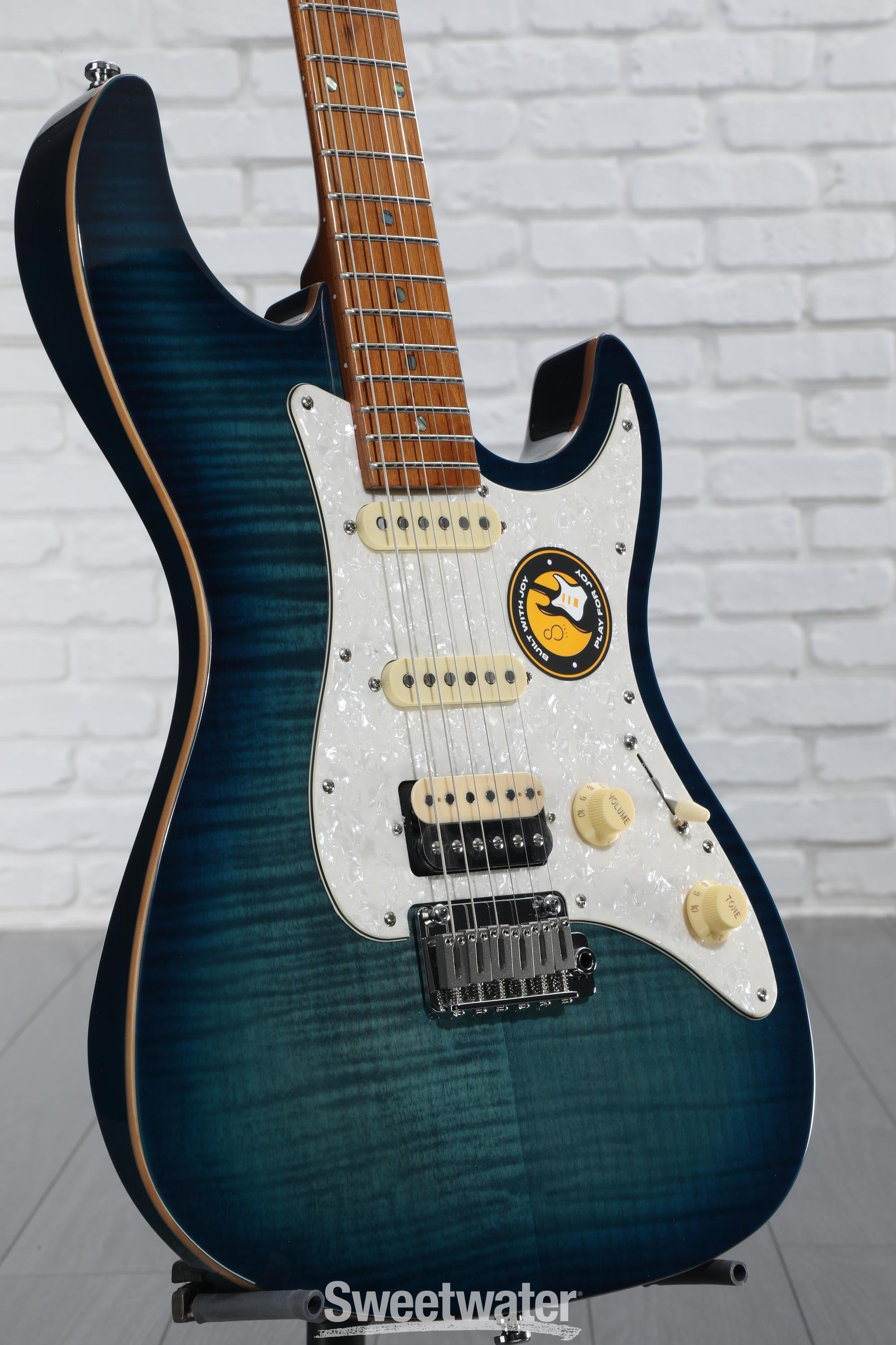 Sire S7 FM エレキギター Sire Larry Carlton S7 FM Electric Guitar - Transparent Blue