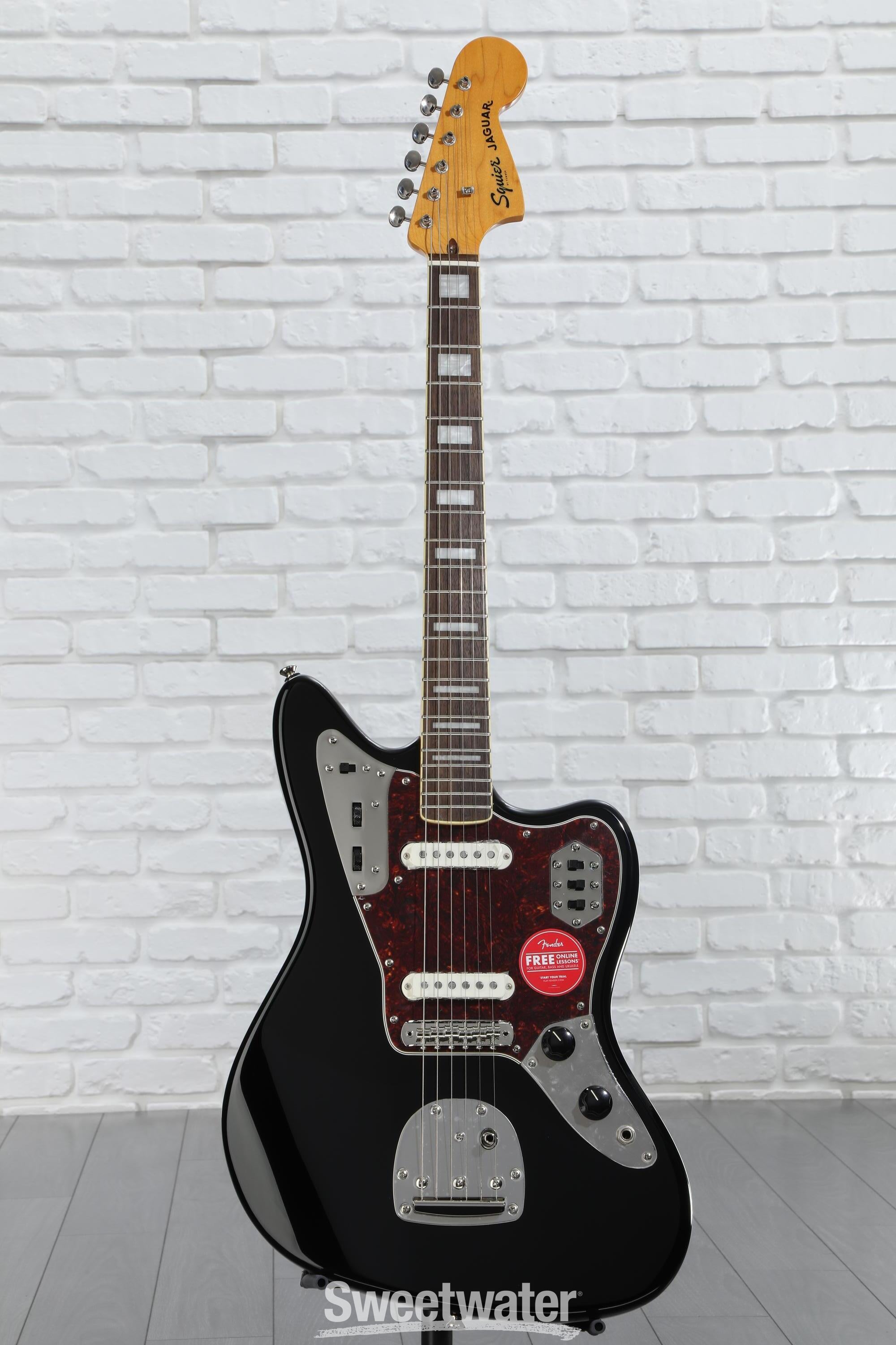 Squier classic vibe 70’s jaguar Squier Classic Vibe '70s Jaguar Electric Guitar Black