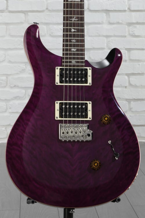 PRS SE Custom 24 Electric Guitar - Amethyst, Sweetwater Exclusive