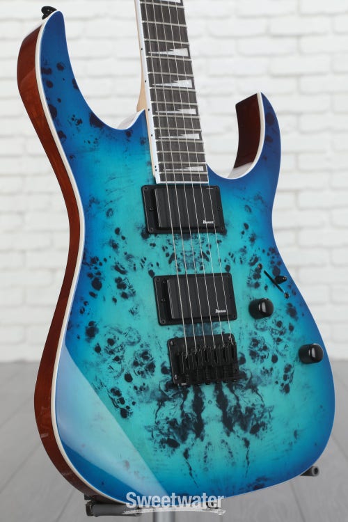 Ibanez GIO GRGR221PA Electric Guitar - Aqua Burst