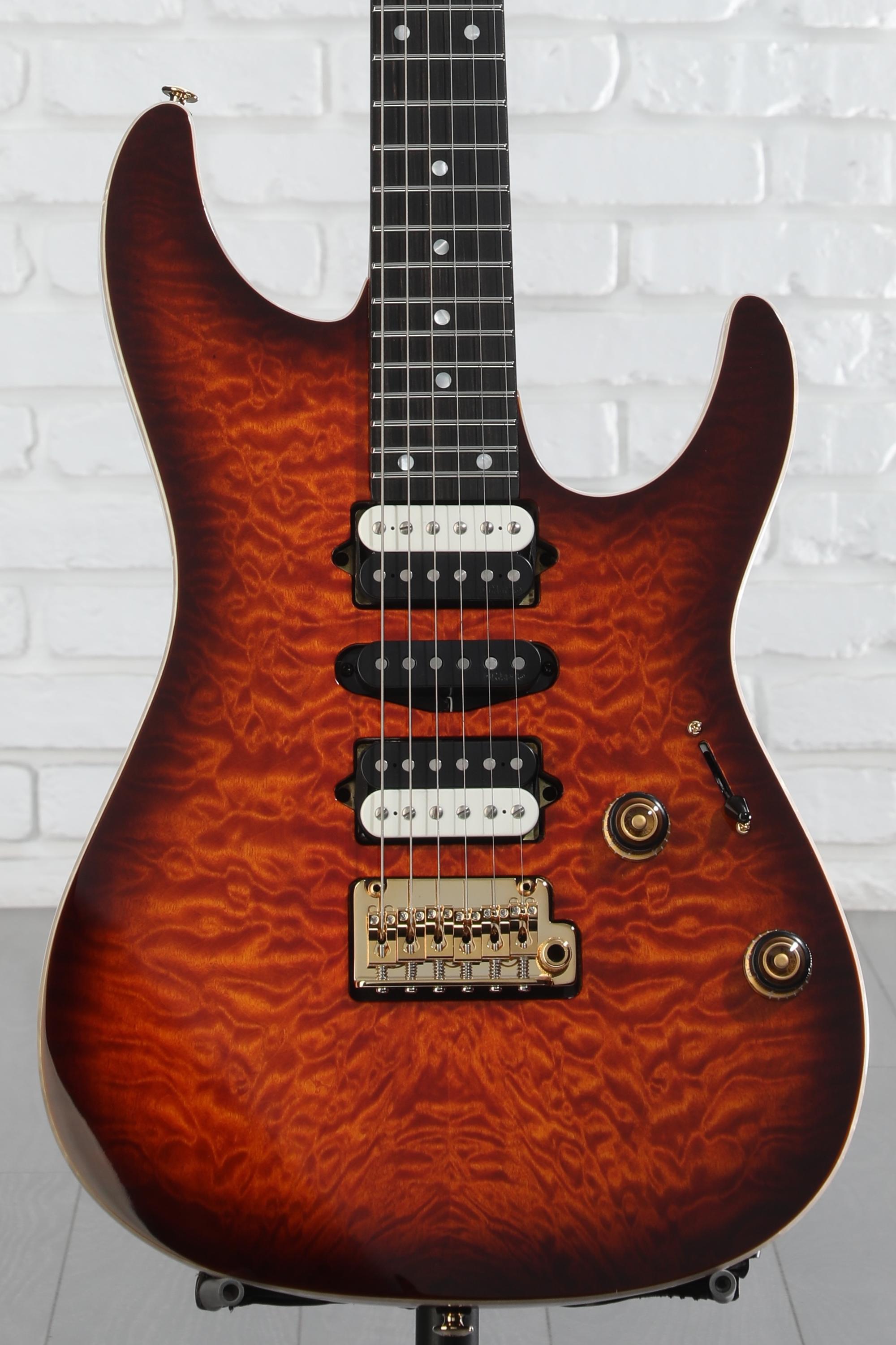 ギター Ibanez AZ premium AZ47P1QM Amazon.com: Ibanez Premium AZ47P1QM Electric Guitar - Dragon