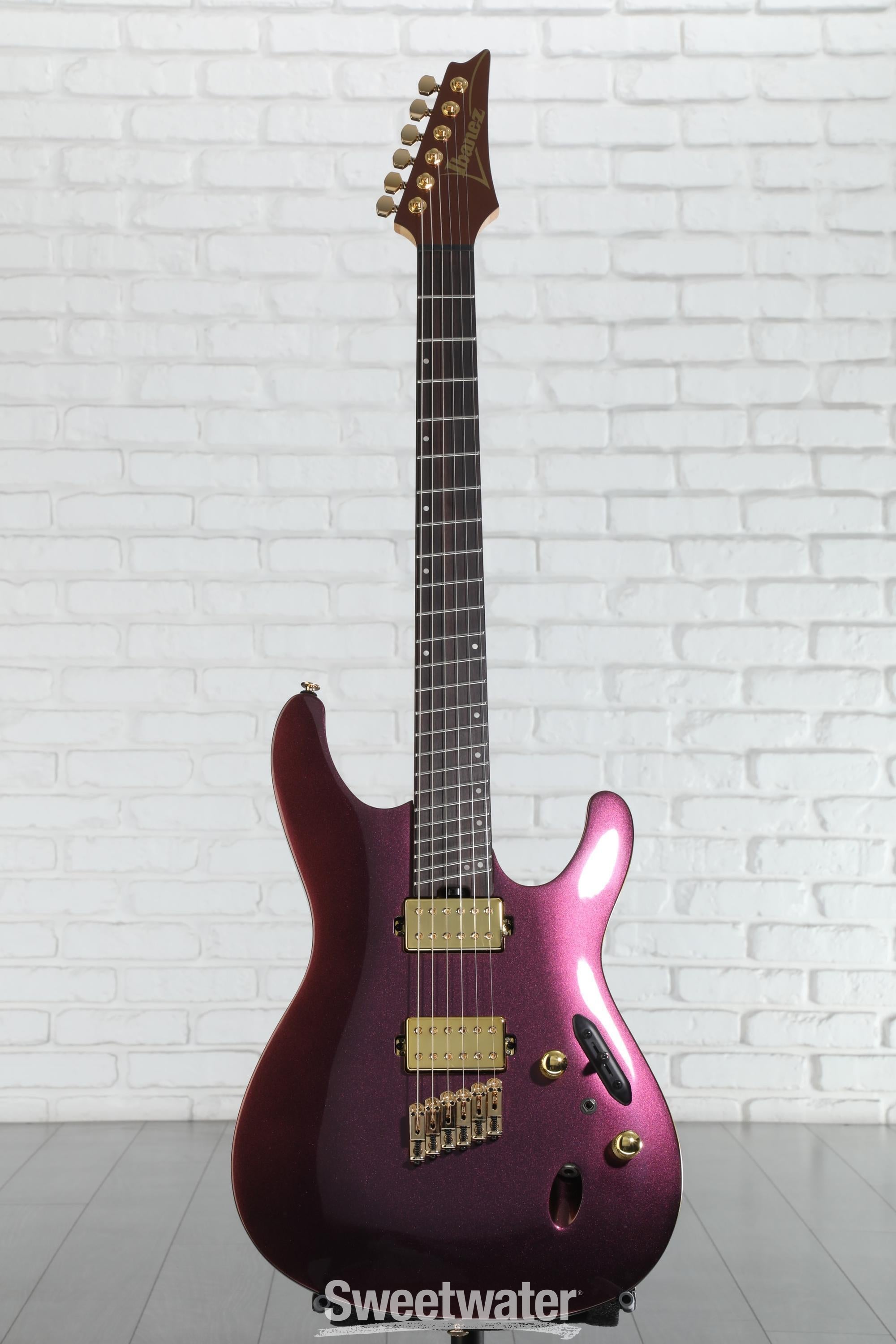 Ibanez Axe Design Lab SML721 Electric Guitar - Rose Gold Chameleon