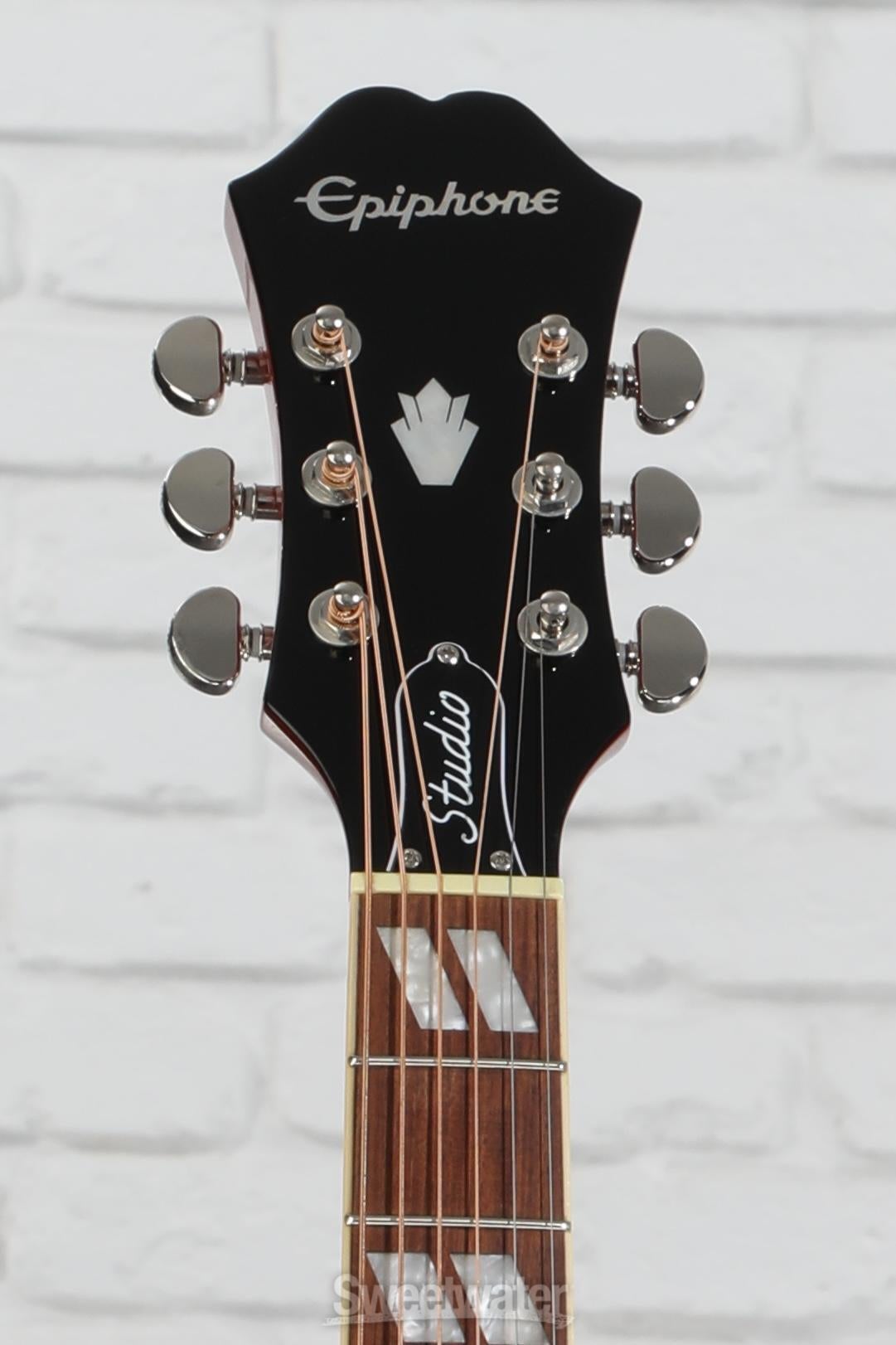 Epiphone Hummingbird Studio Acoustic-Electric Guitar - Faded