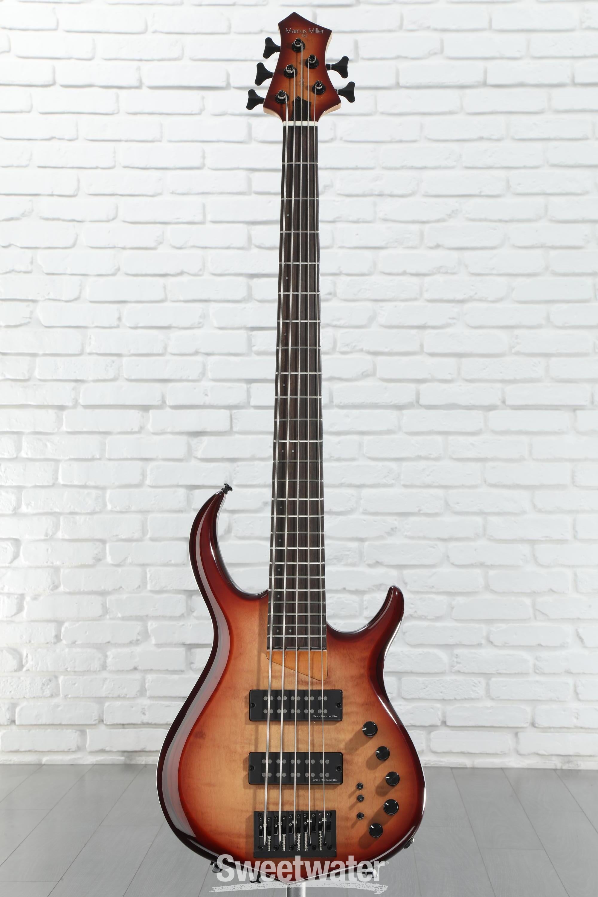 Sire Marcus Miller M7 Alder 5-string Bass Guitar - Brown Sunburst