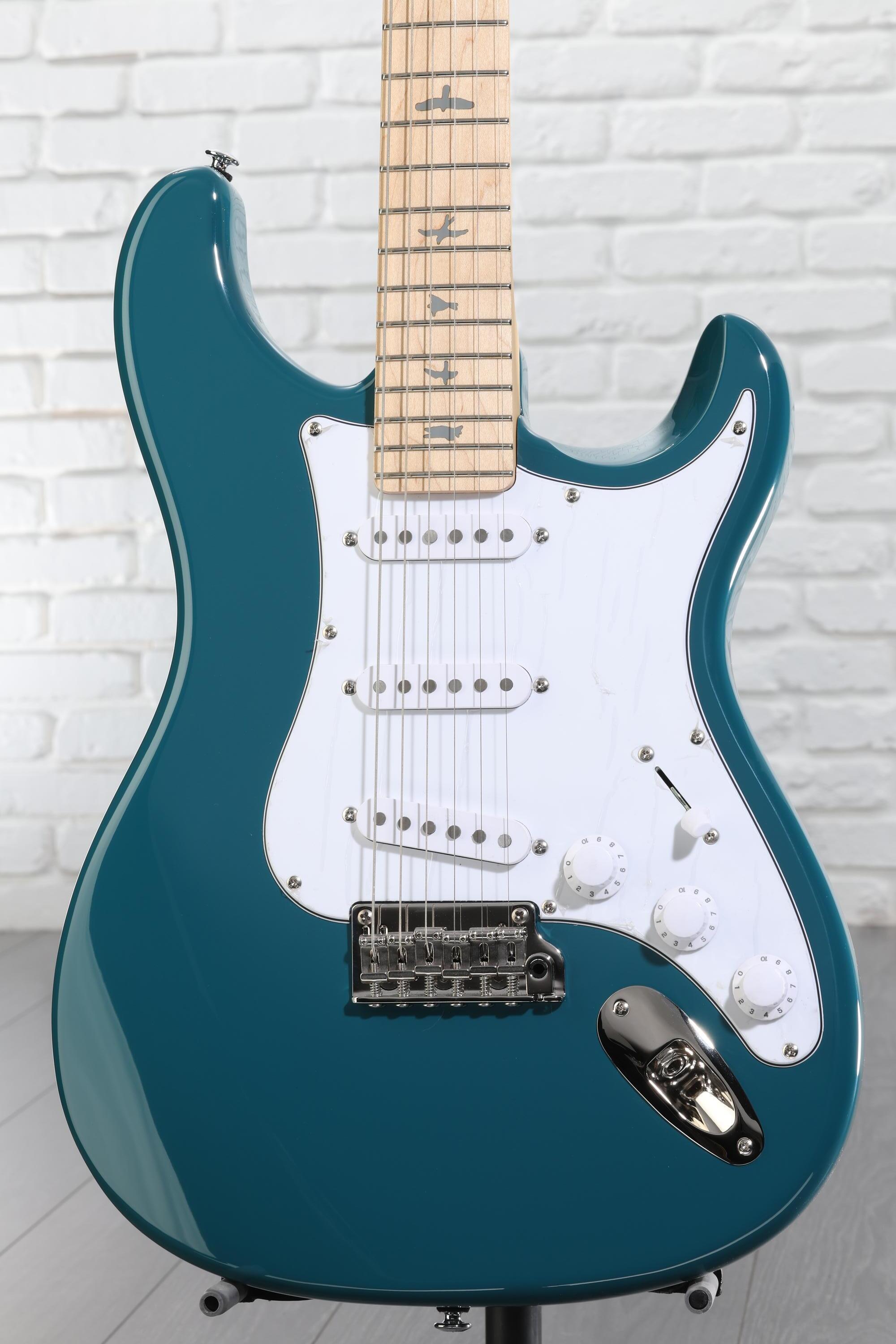 ギター PRS SE SilverSky PRS SE Silver Sky Electric Guitar - Nylon Blue with Maple