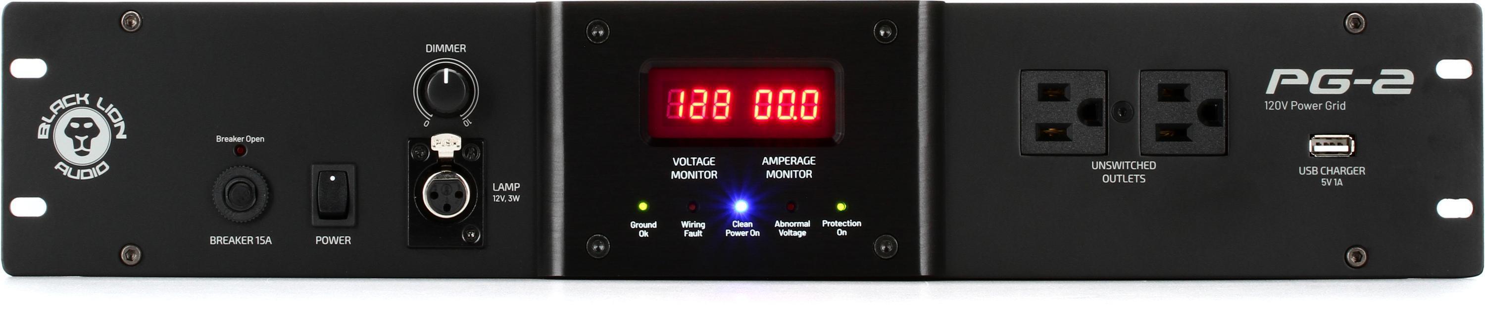 Black Lion Audio PG2 Rackmount Power Conditioner Sweetwater