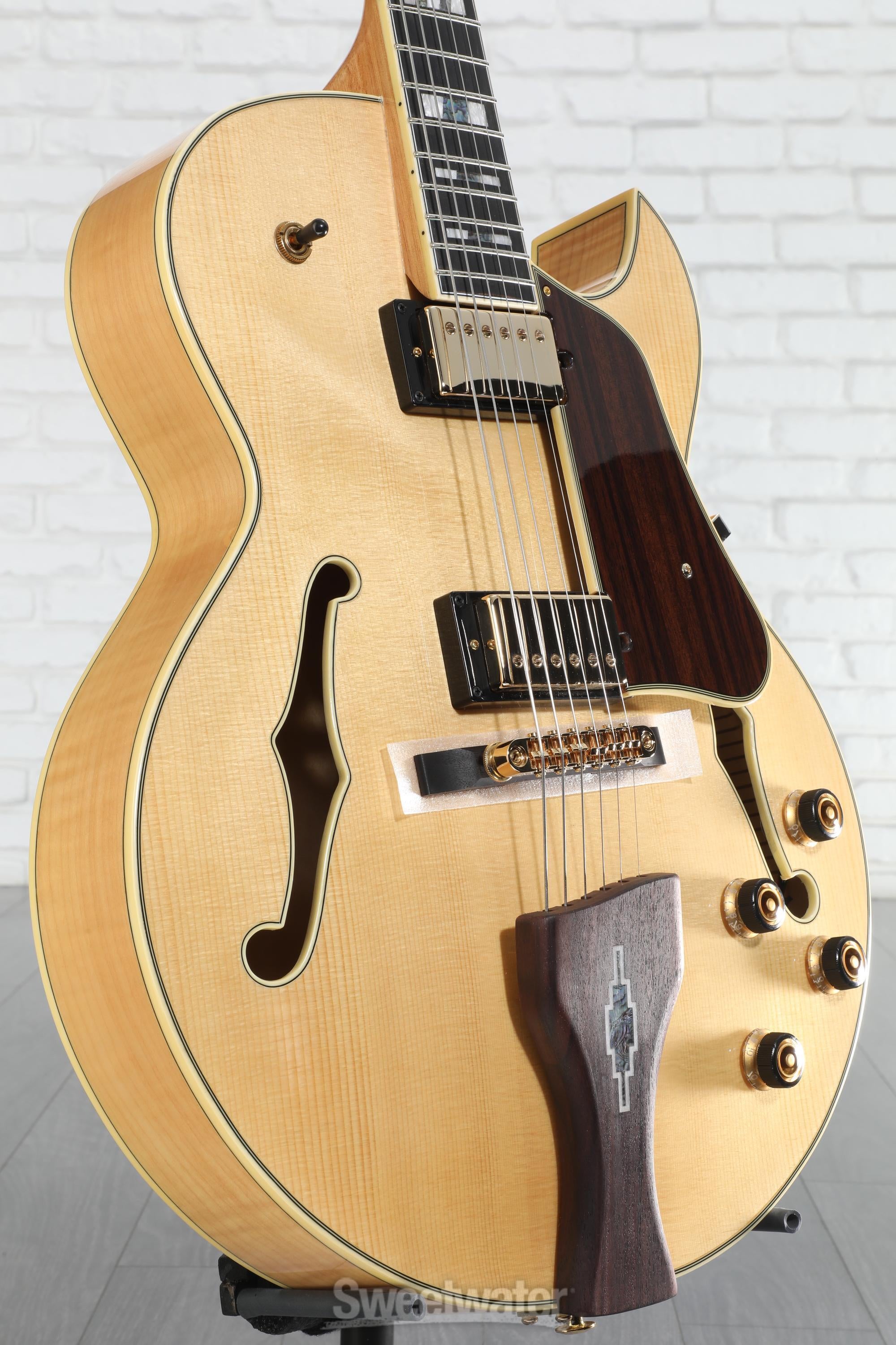 Ibanez George Benson Signature LGB30 - Natural | Sweetwater Ibanez George Benson Signature LGB30 - Natural | Sweetwater