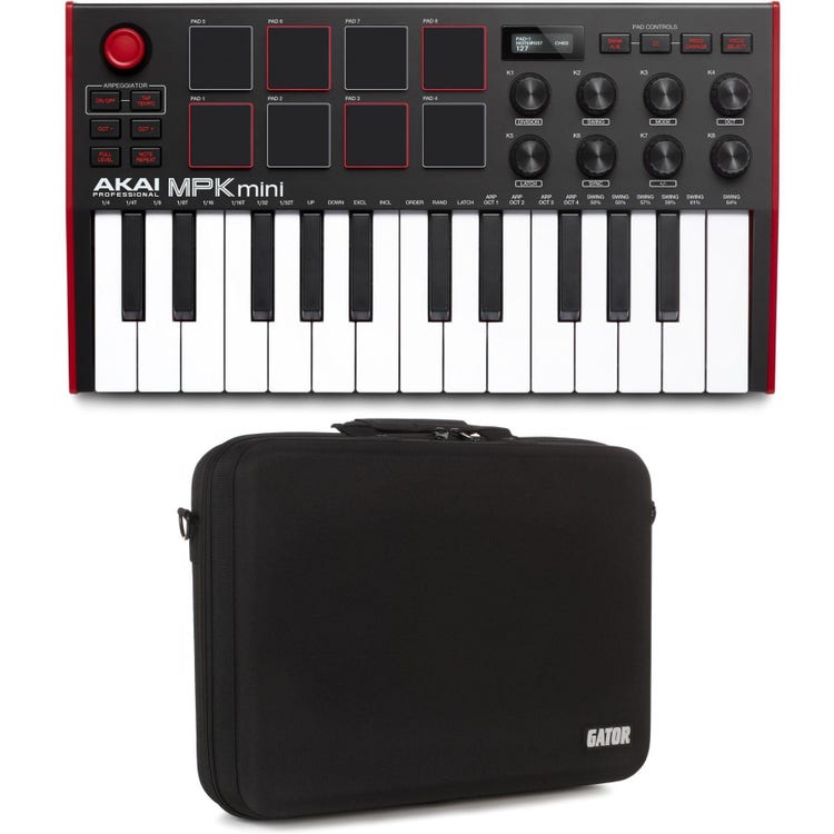 Akai Professional MPK Mini MK III 25-key Keyboard Controller with