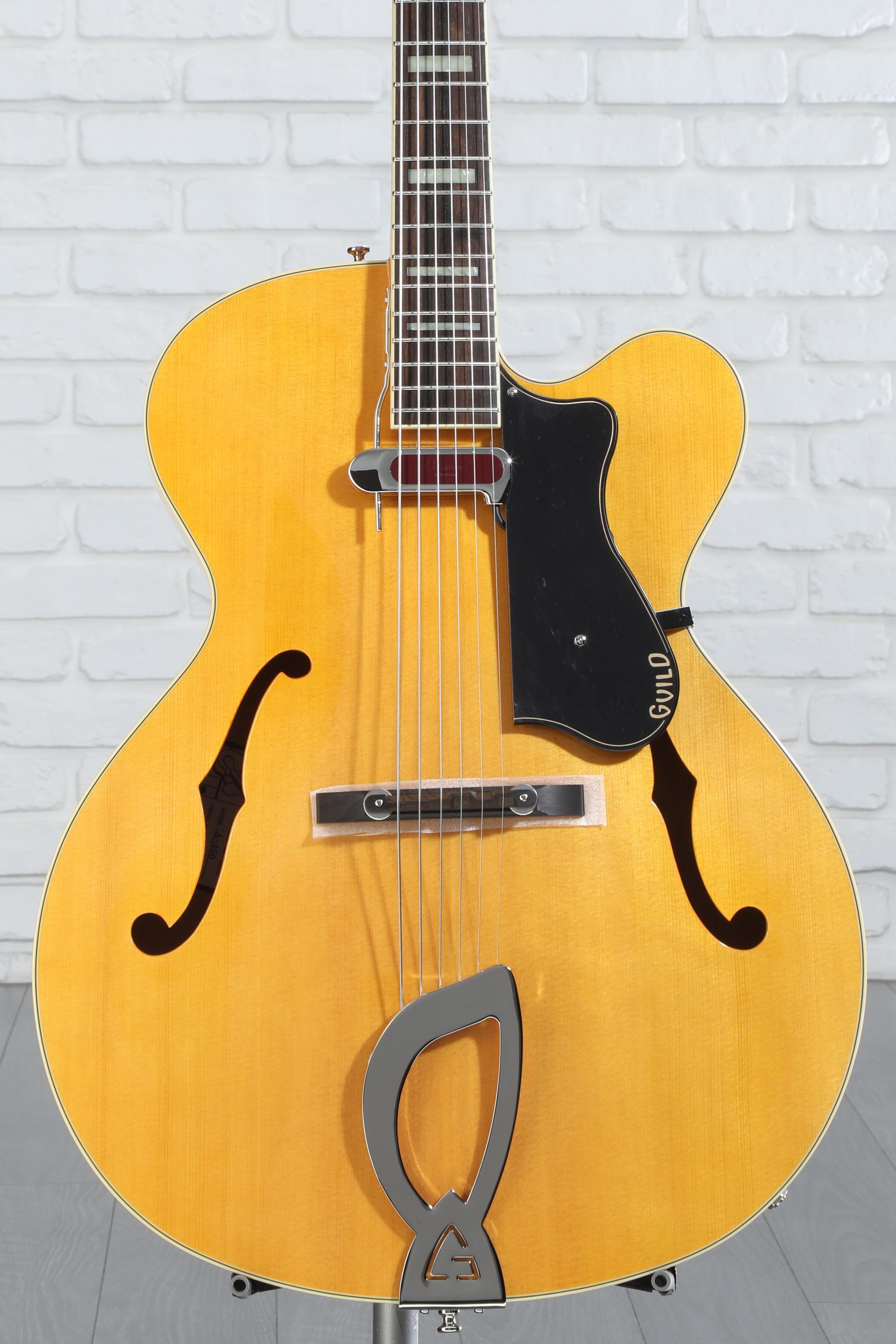 Guild Newark Street, A-150 Savoy Hollowbody Electric Guitar - Blonde