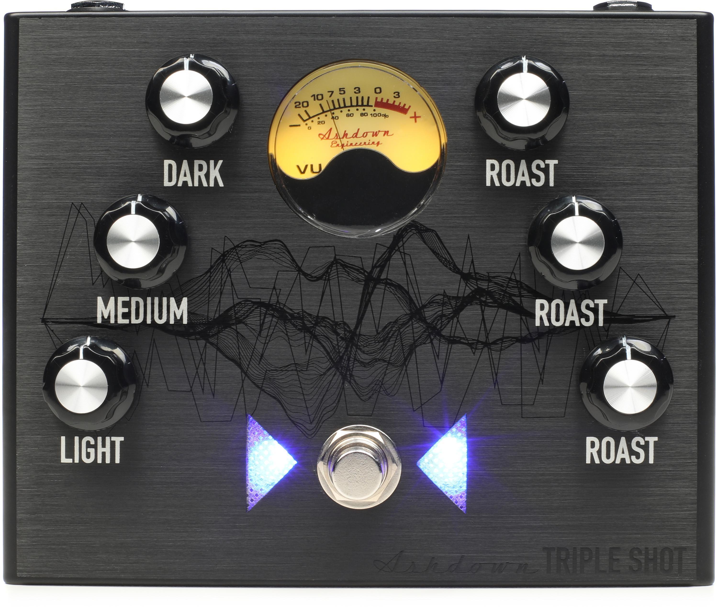 Ashdown Triple Shot Multi-Band Blendable Overdrive Pedal