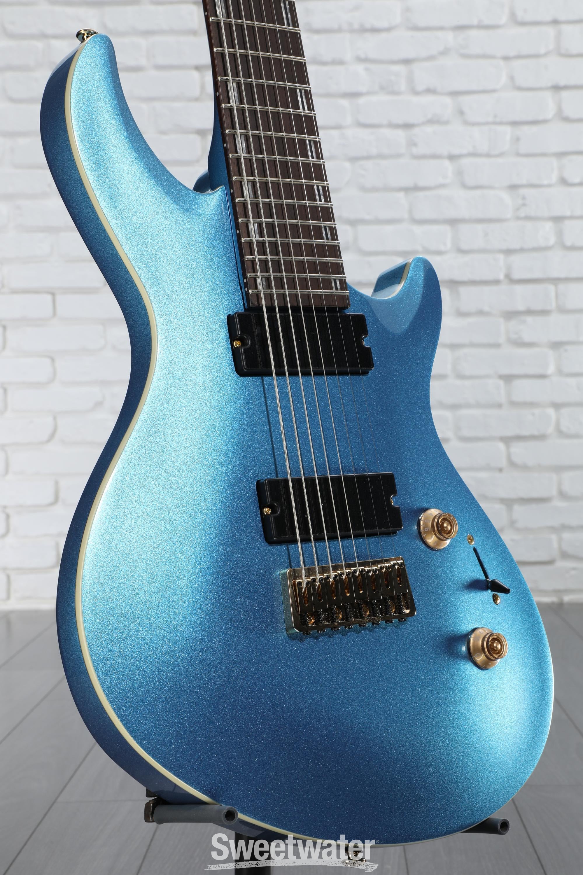 ESP LTD Javier Reyes JR-208 - Pelham Blue | Sweetwater