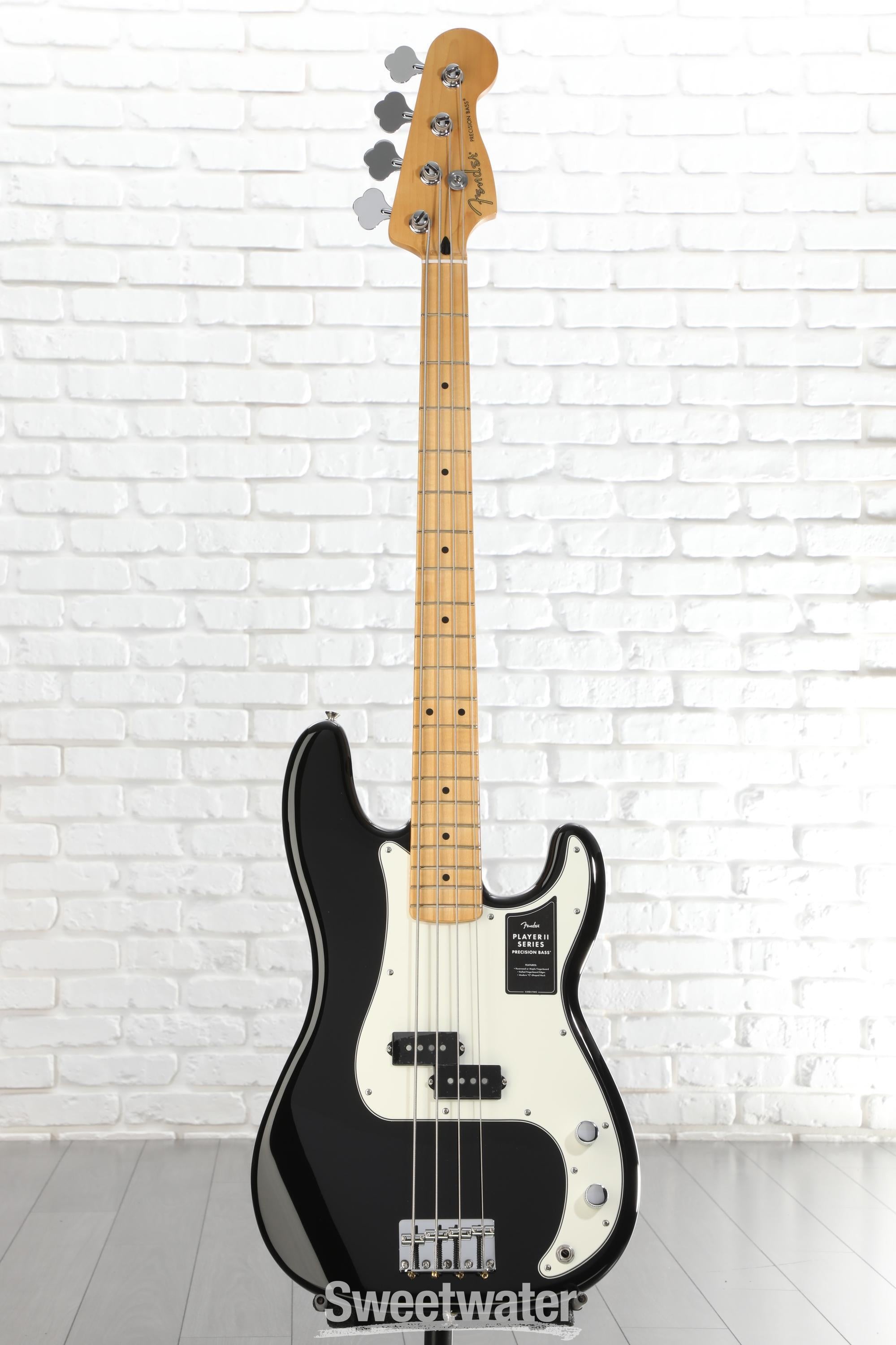 Fender Player II Precision Bass - Black | Sweetwater