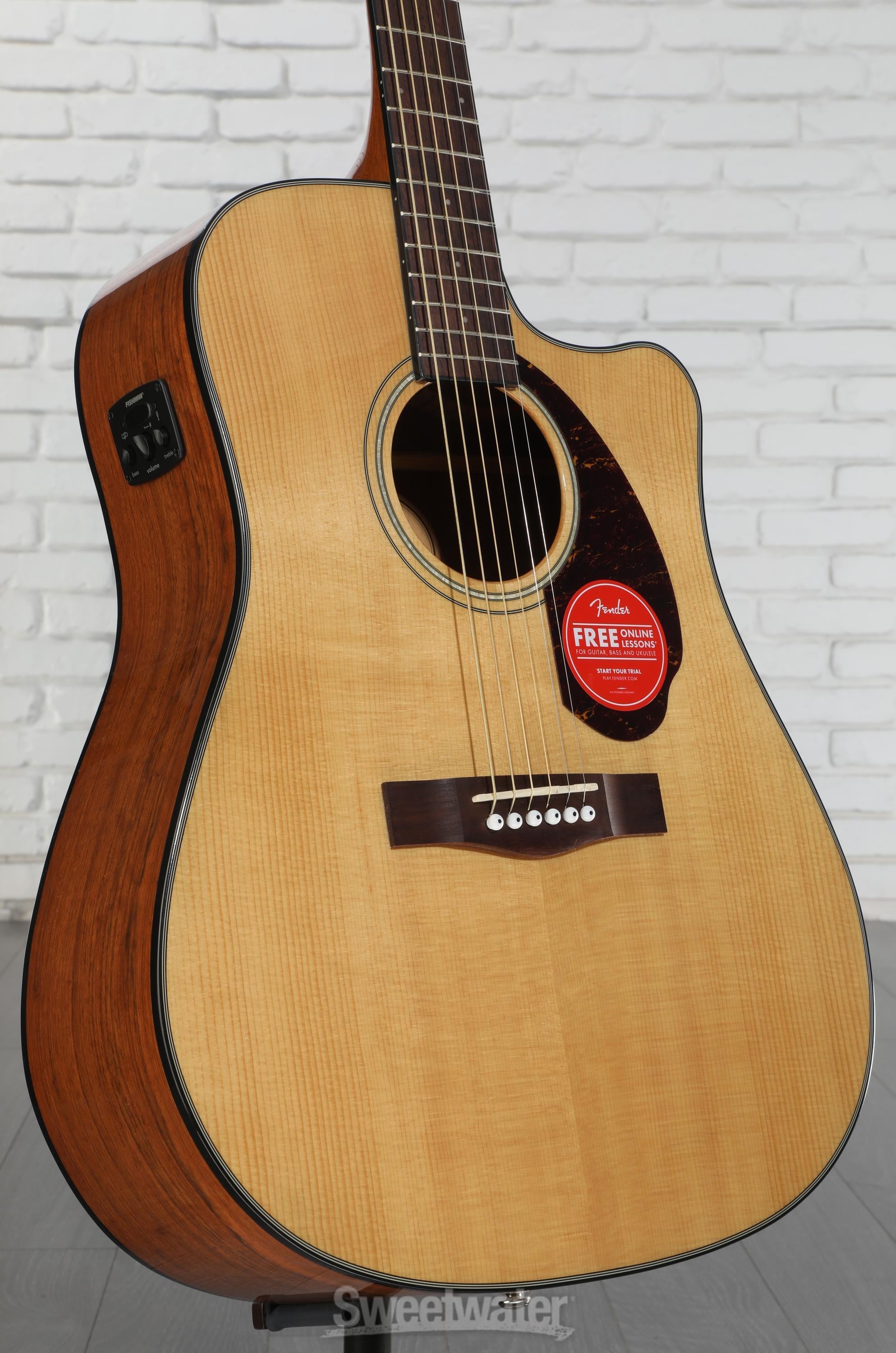 Fender CD-140SCE Dreadnought Acoustic-Electric Guitar