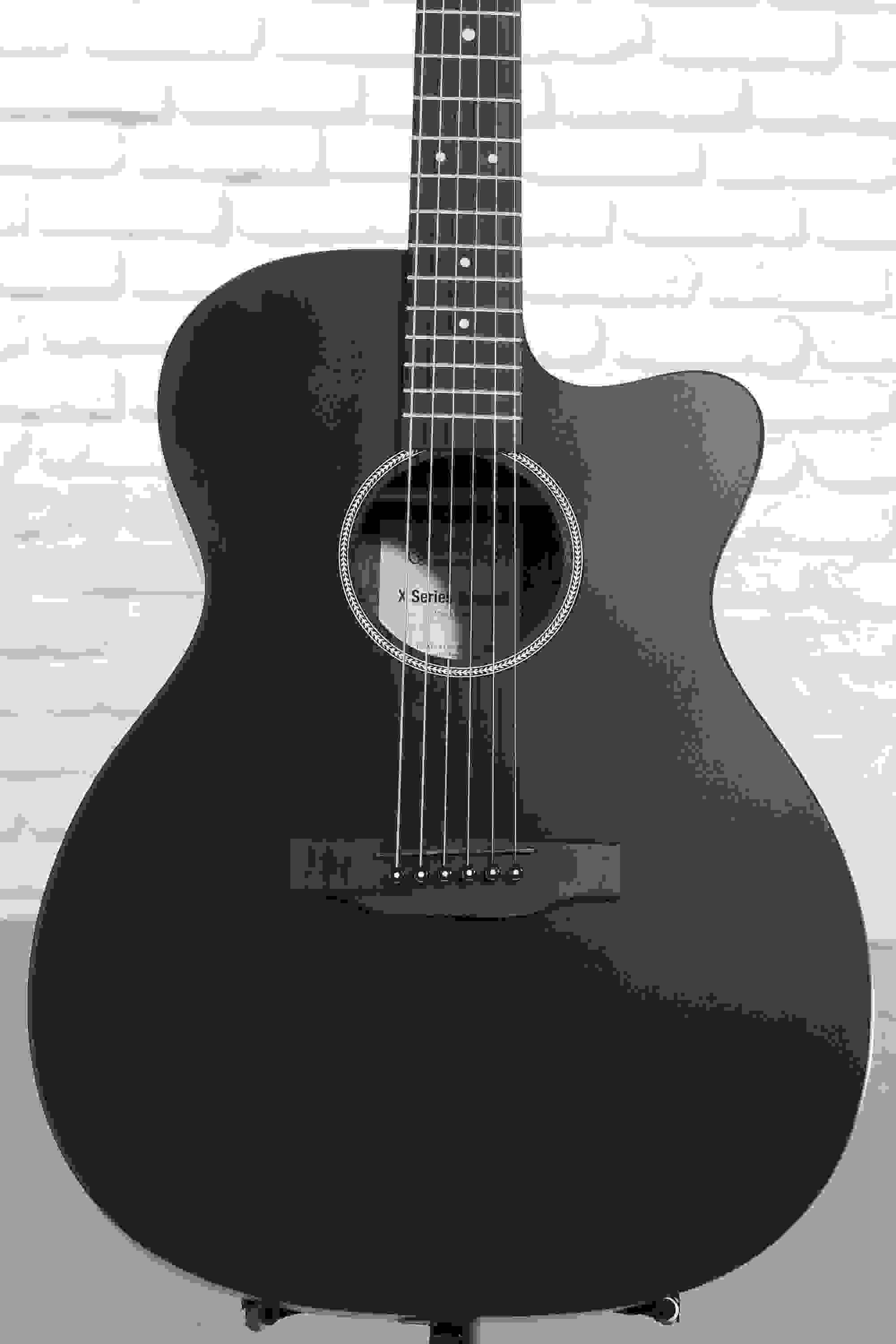 Martin Sweetwater Select OMCX1E Acoustic-electric Guitar - Black