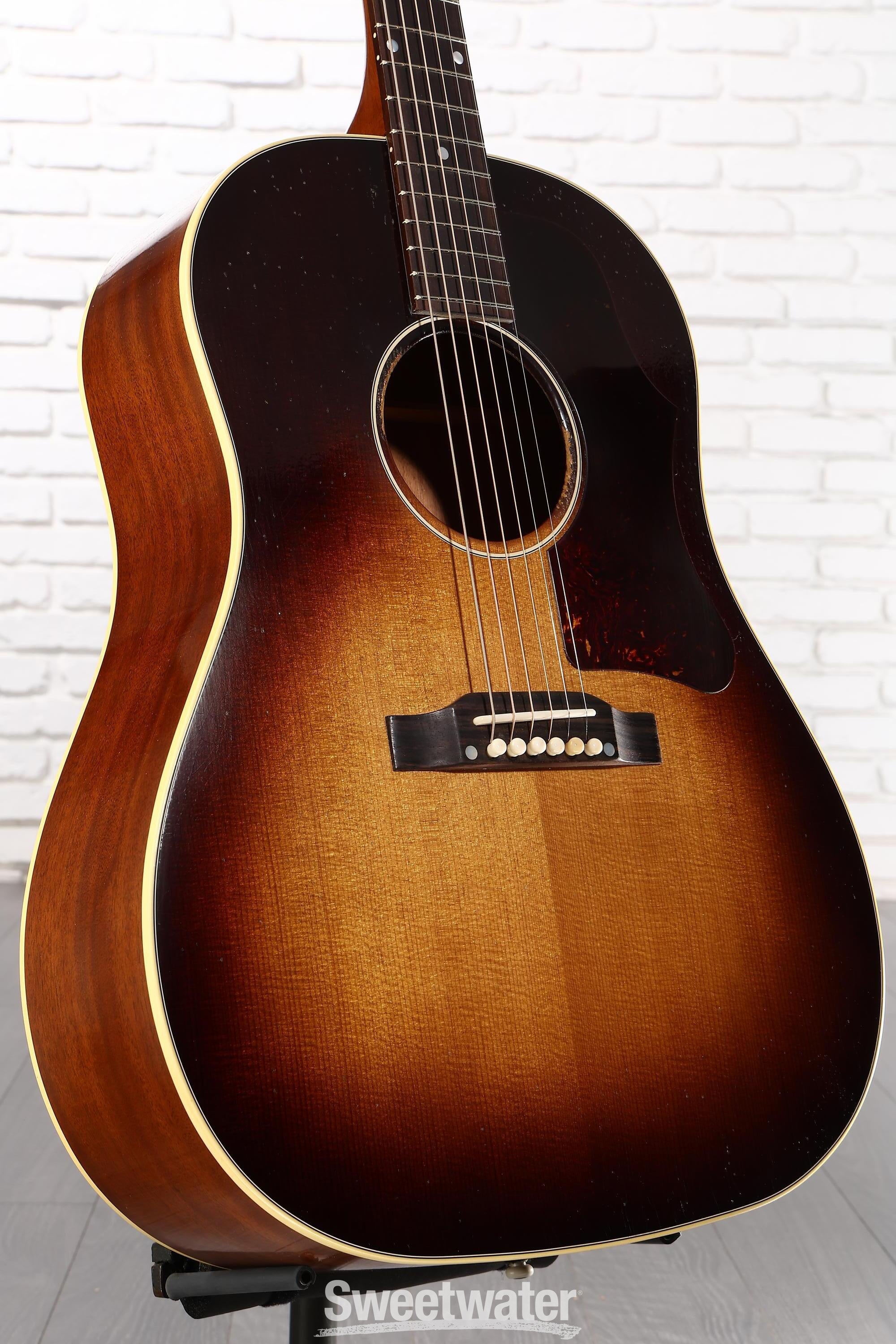 Photo of Gibson Acoustic 1955 J-45 Acoustic Guitar - Vintage Sunburst, Light Aged
