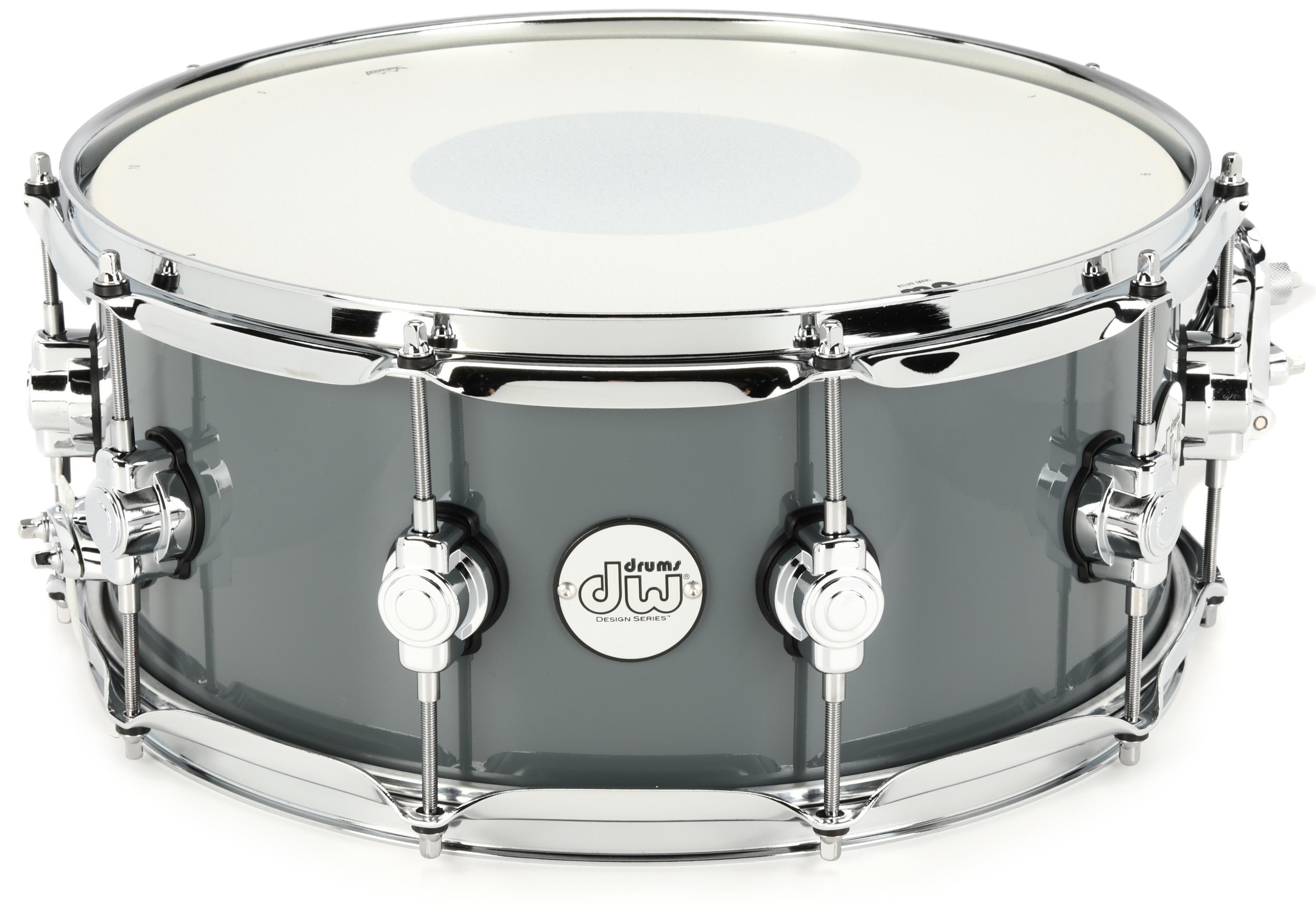 DW Design Series Snare Drum - 6 x 14-inch - Steel Grey