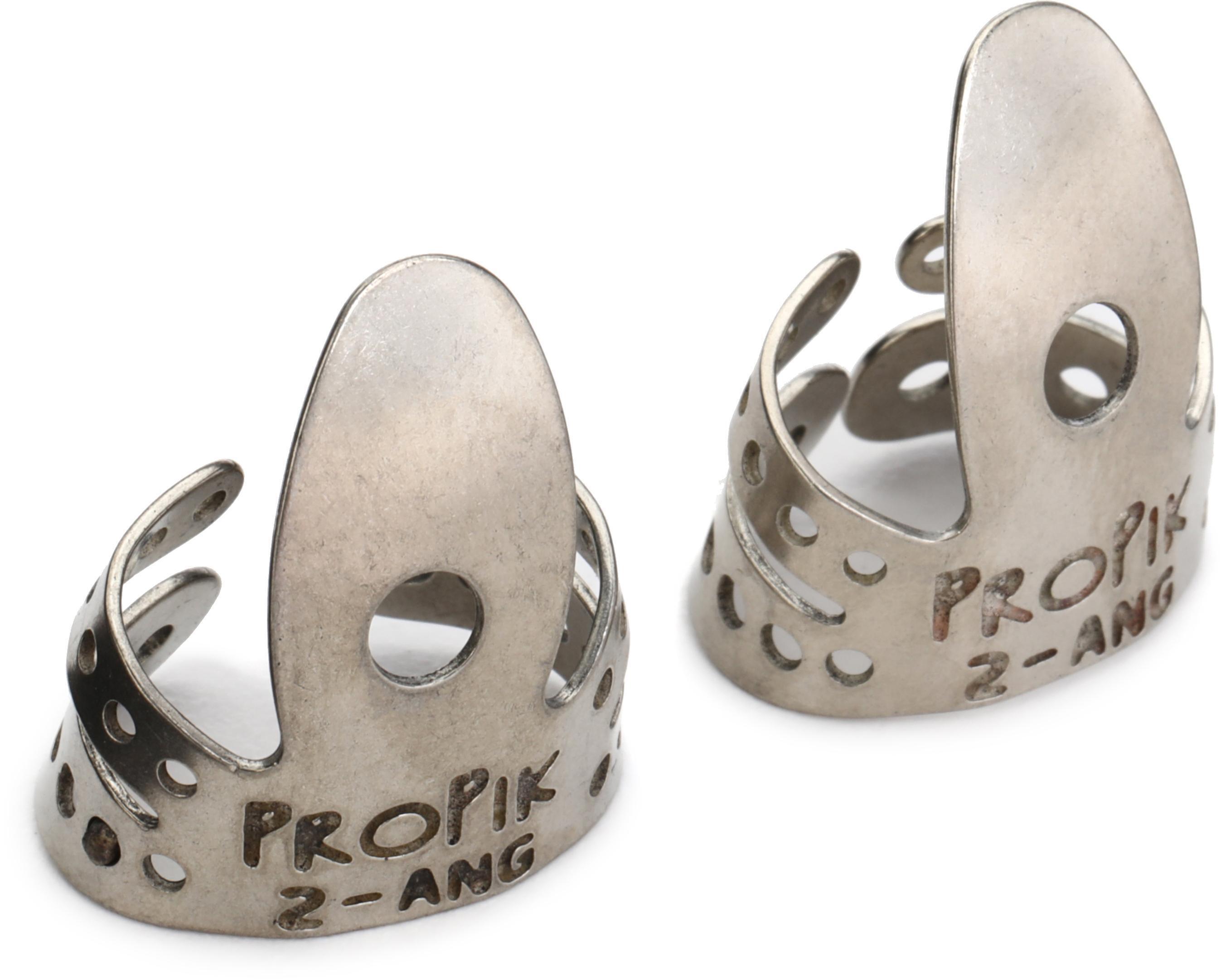 Photo of Deering ProPik Extra Comfortable Split Wrap Fingerpick - Nickel