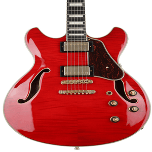 Ibanez Artcore Expressionist AS93FM Semi-Hollow Electric Guitar -  Transparent Cherry Red