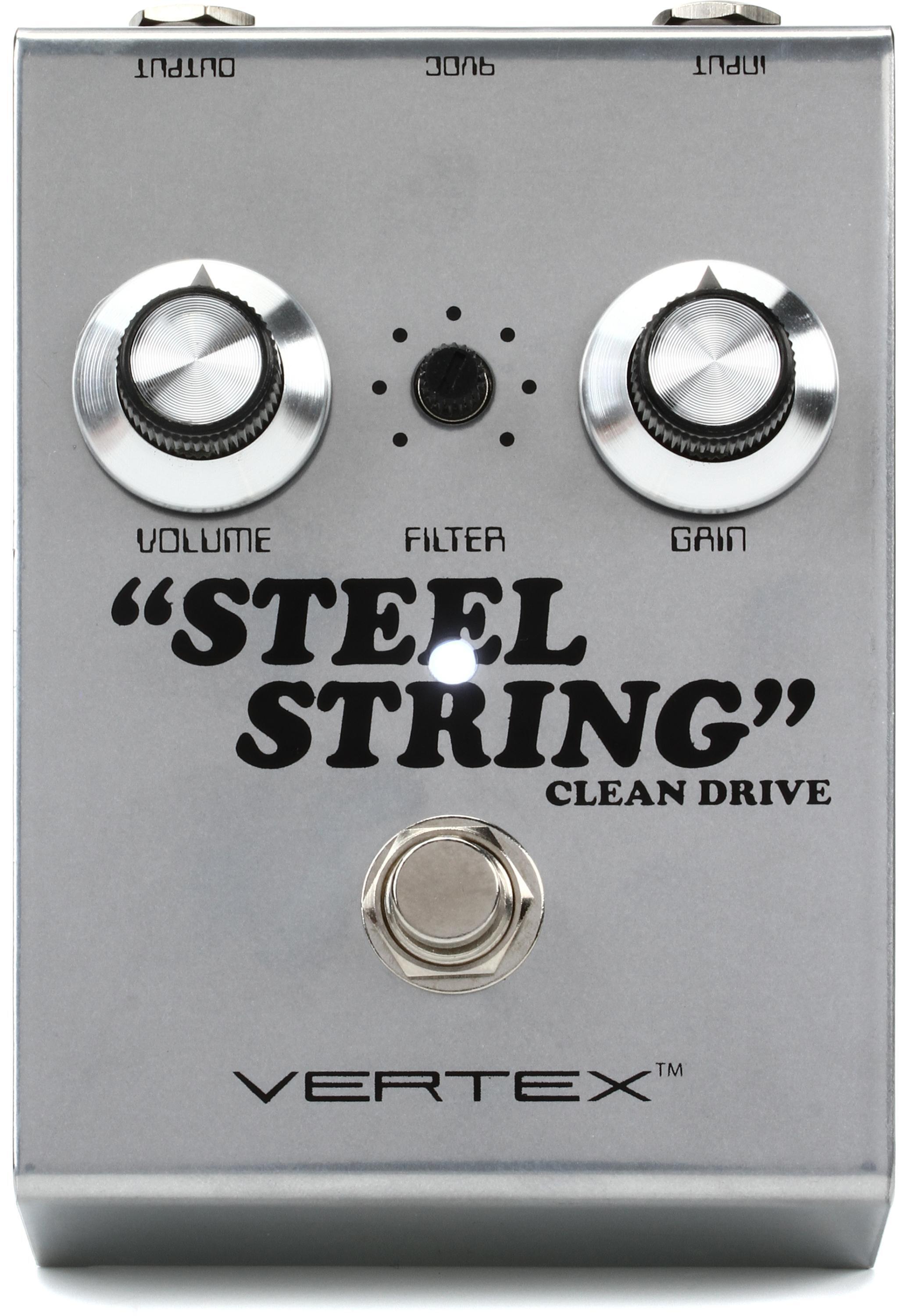 Vertex Effects Steel String Clean Drive Pedal | Sweetwater