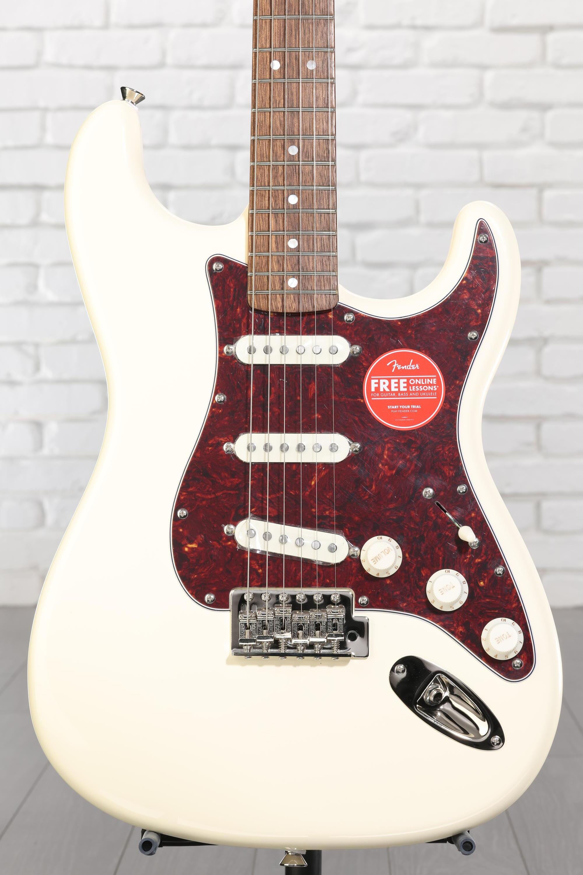 Squier Classic Vibe '70s Stratocaster - Olympic White | Sweetwater