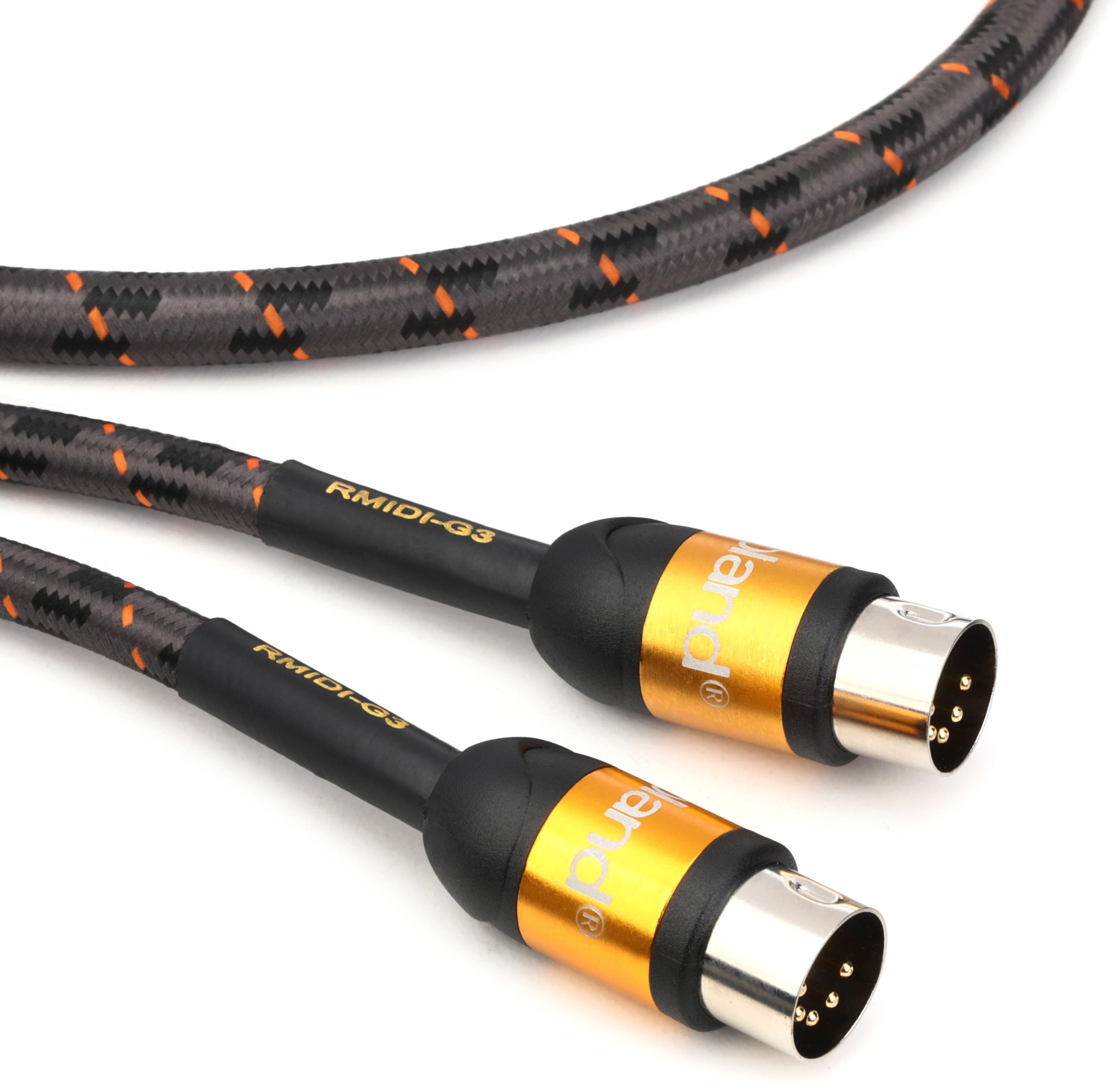 Photo of Roland RMIDI-G3 Gold Series MIDI Cable - 3 foot